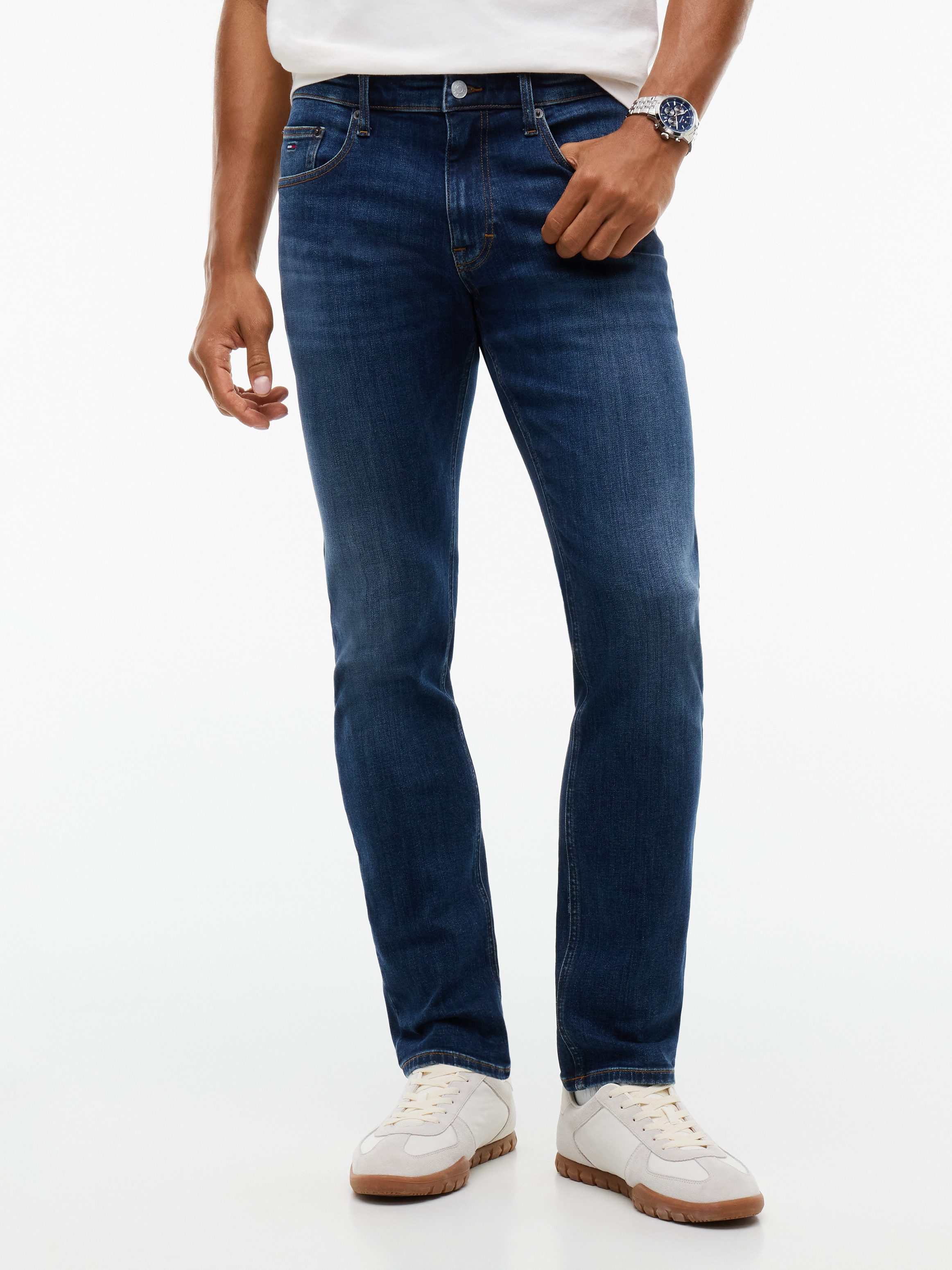 Tommy Jeans Slim-fit-Jeans SCANTON SLIM DJ0257 im 5-Pocket-Stil, Baumwollmix