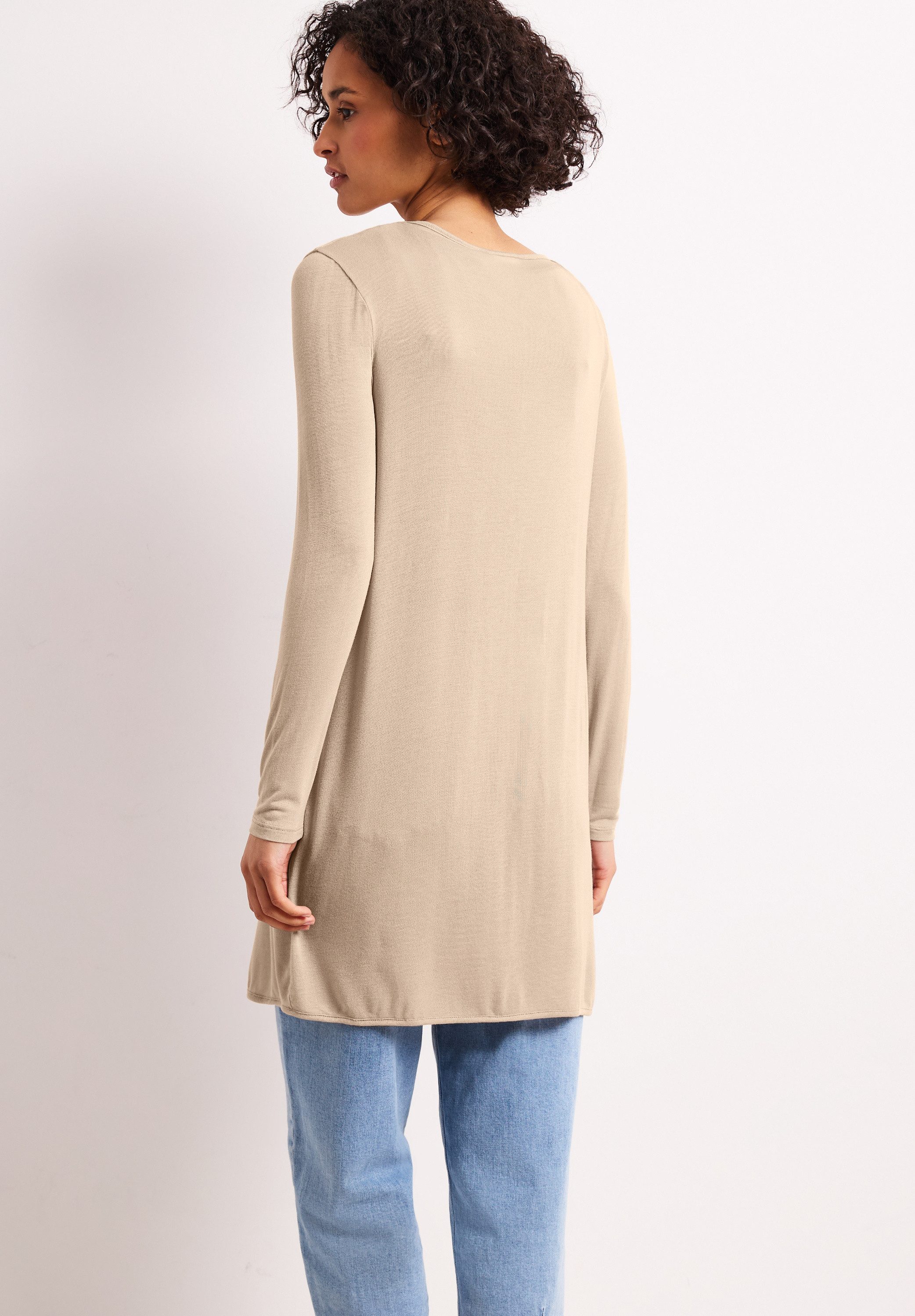 STREET ONE Longstrickjacke aus softer Viskose