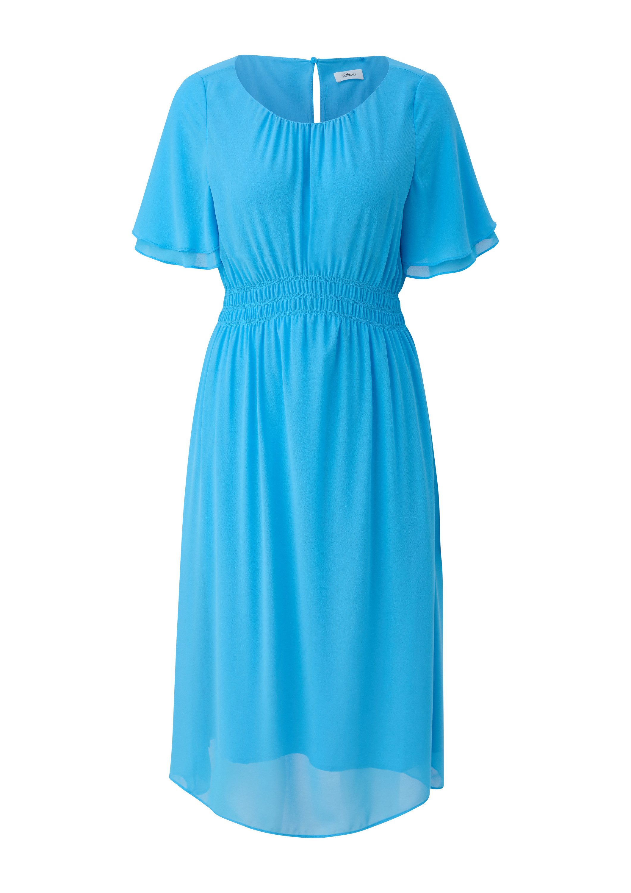 s.Oliver Midikleid Kleid Chiffon-Kleid mit elastischem günstig online kaufen