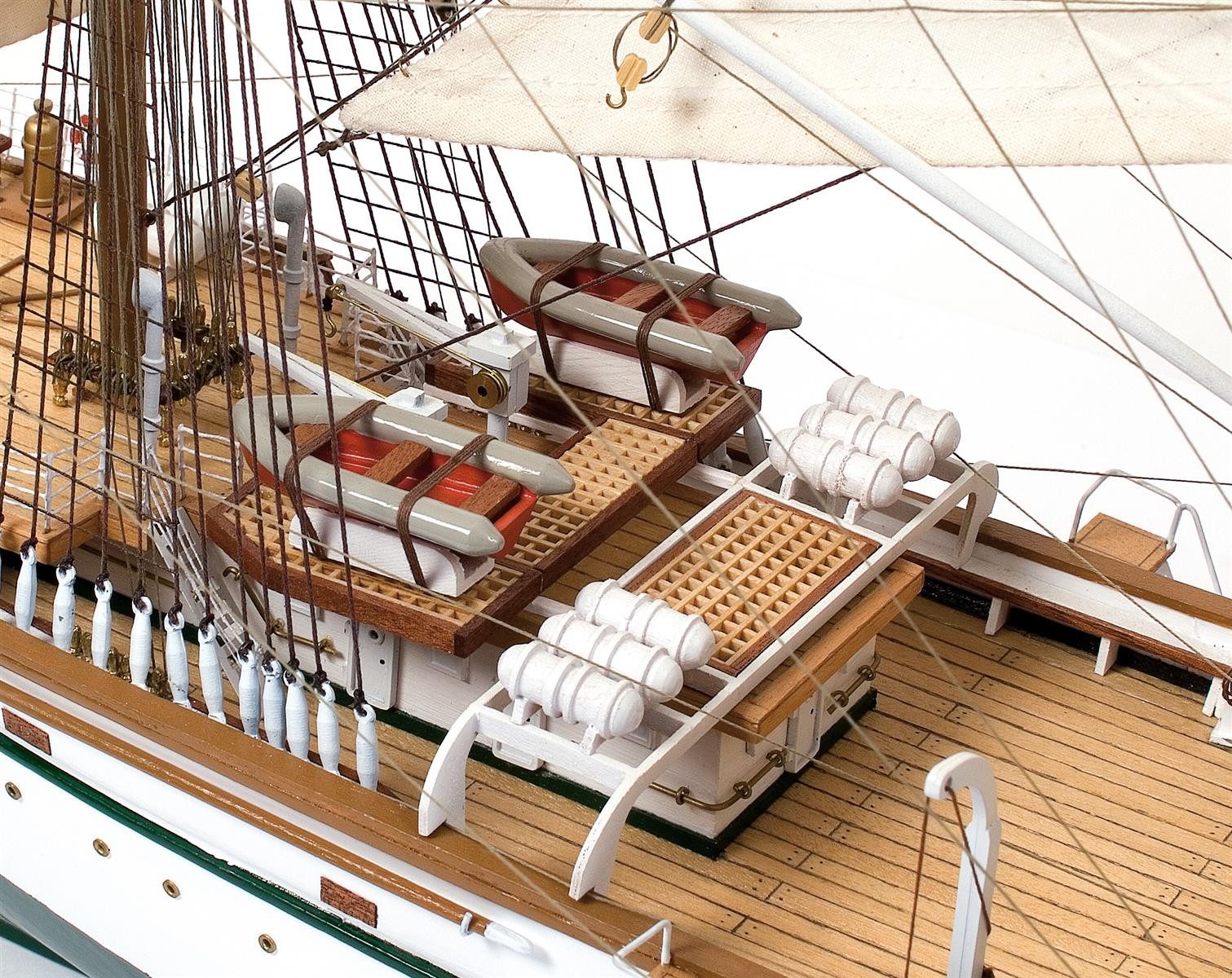 OcCre Modellbausatz Gorch Fock 1:95, (Schiff, 4212-tlg., Schiffsbausatz), Made in Europe – Bild 4 von 5