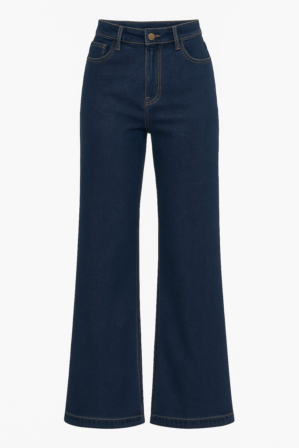 OriginalYou High-waist-Jeans Damen Flared Jeans Stretchjeans mit Hochbund 5 günstig online kaufen