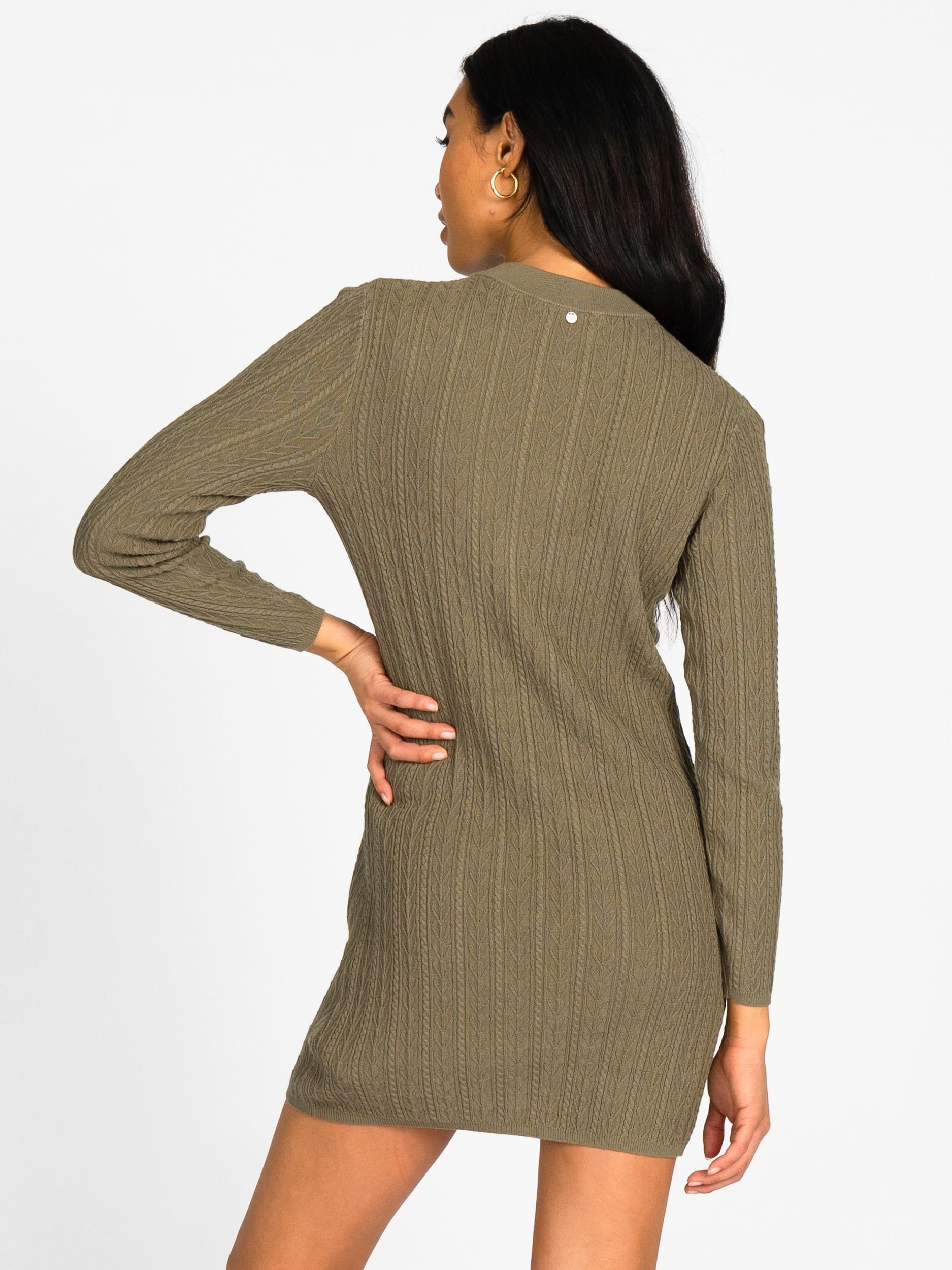 Midikleid CLEVERLY DRESS Rusty KNITTED