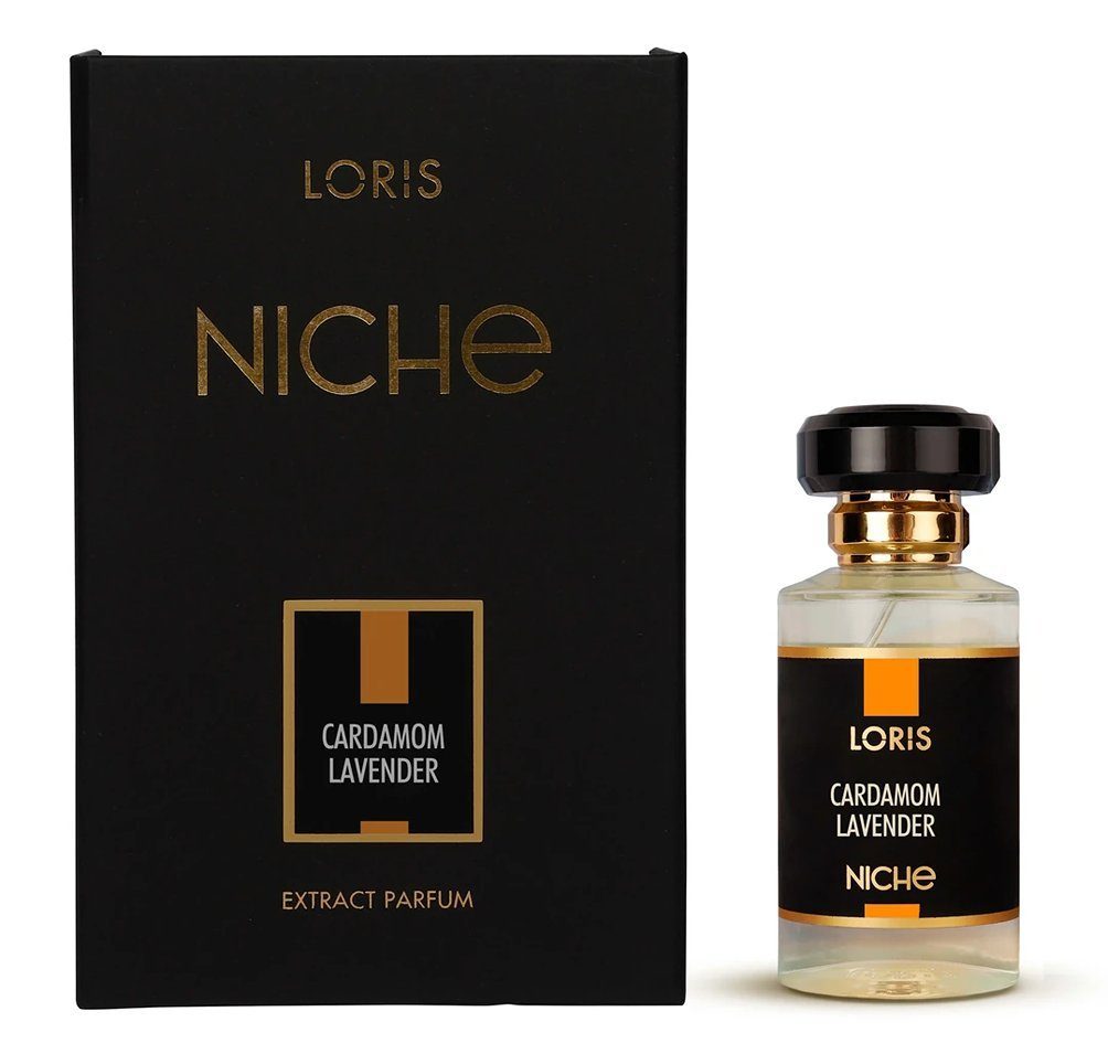 Loris Parfums Extrait Parfum Loris Cardamom Lavender Unisex Niche Parfum Extract Spray 50 ML, Parfum Extract