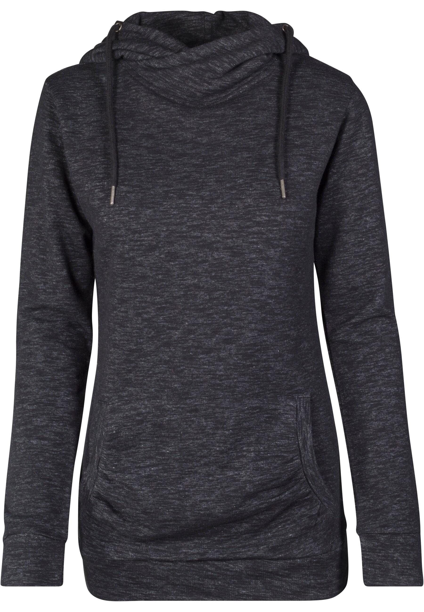 Rundhalspullover Urban Classics Damen Ladies Slub Terry High Neck Hoody