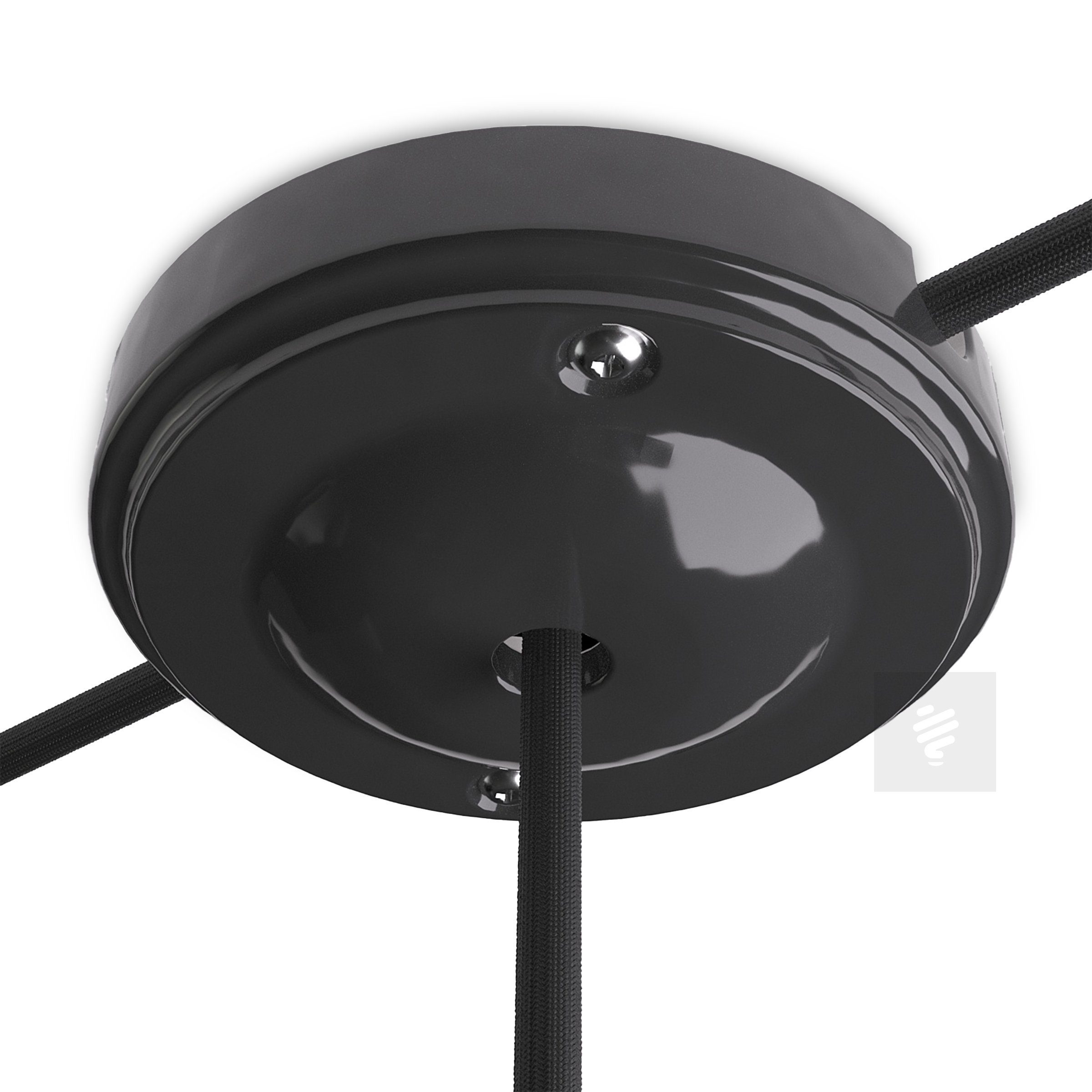 Lightstock Lampen-Verteiler Lampen Baldachin Porzellan New Modern, Ø 10 cm