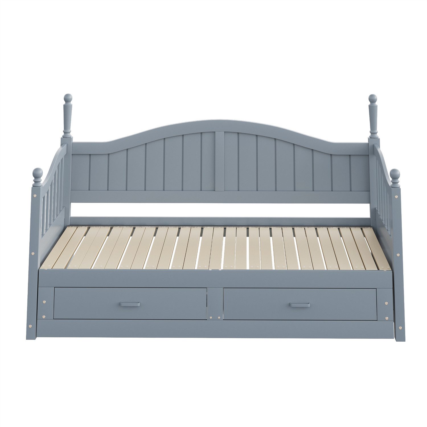 autolock Loungesofa Ausziehbares Schlafsofa Aus Massivholz 90/180*190 cm