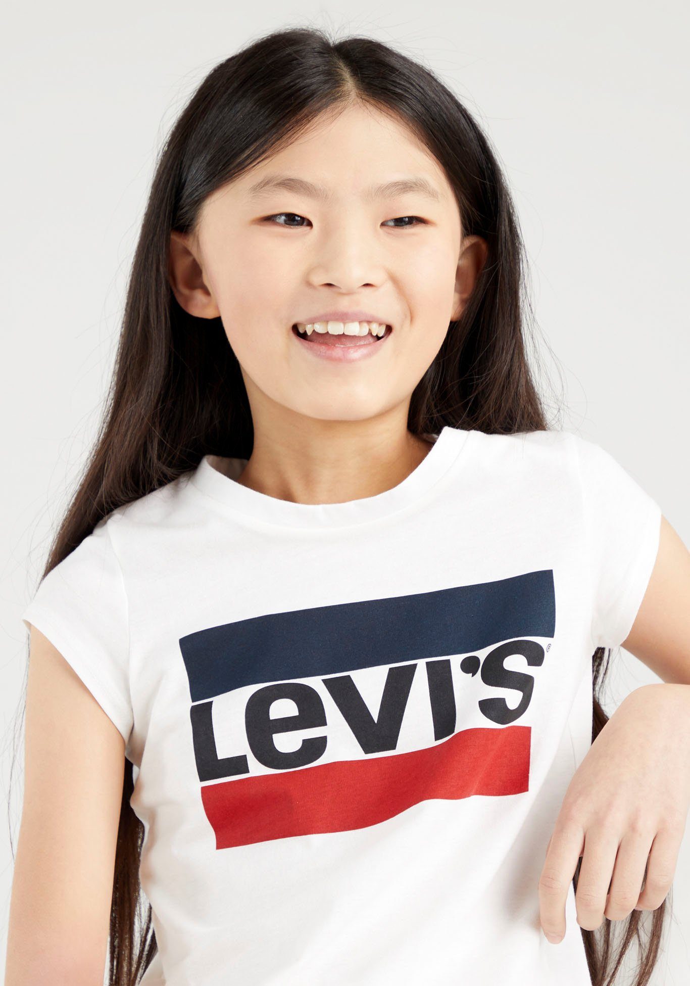 Levi's® Kids T-Shirt for GIRLS weiß