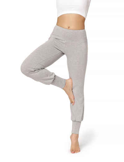 Bellivalini Leggings Yoga Hose Damen Trainingshose BLV50-278 (1-tlg) aus Viskose, elastischer Bund