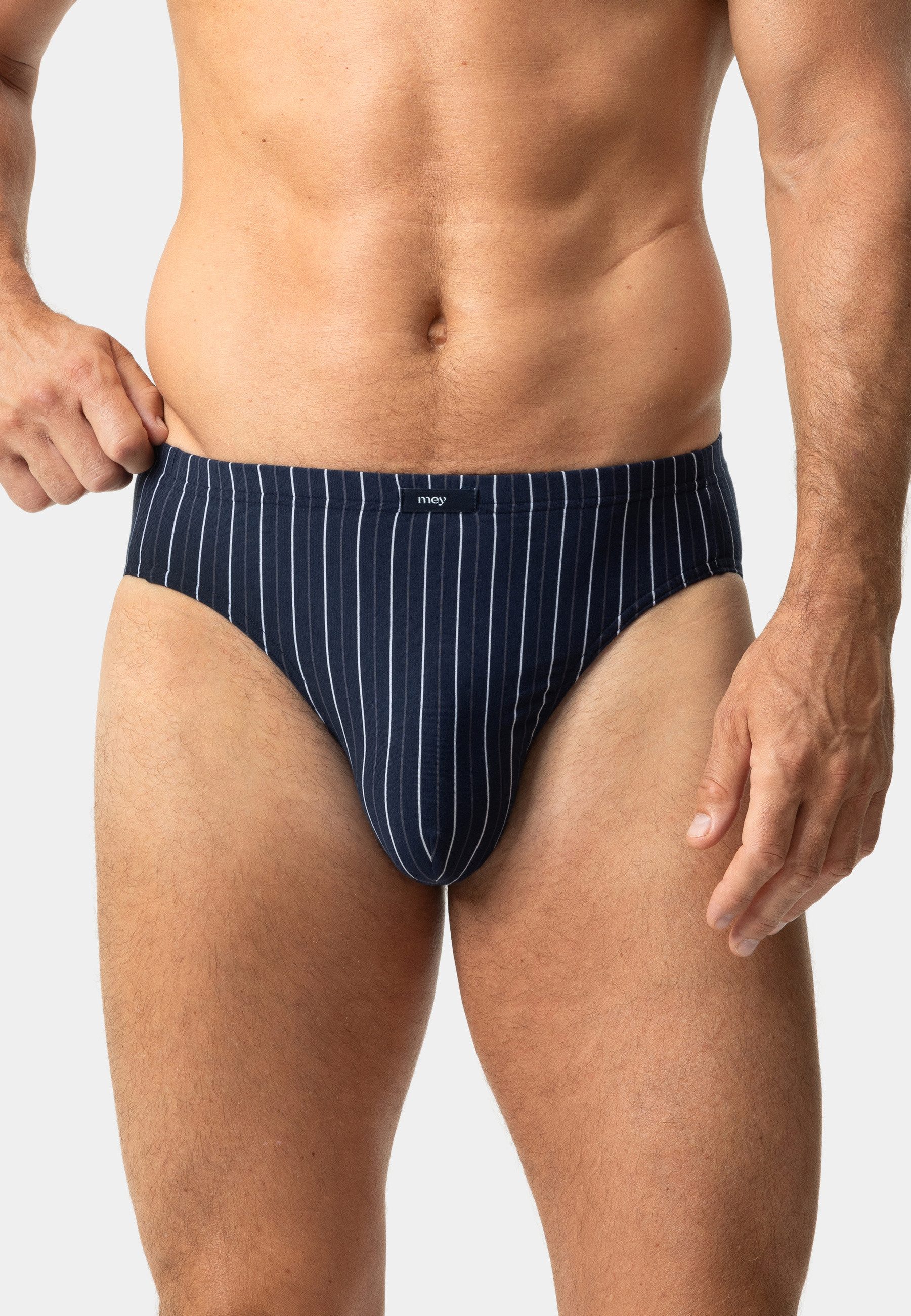 Mey Jazz-Pants Slips Mey Herren Slip Gestreift Jazz-Pants Herren (1-St., 1er-Pack)