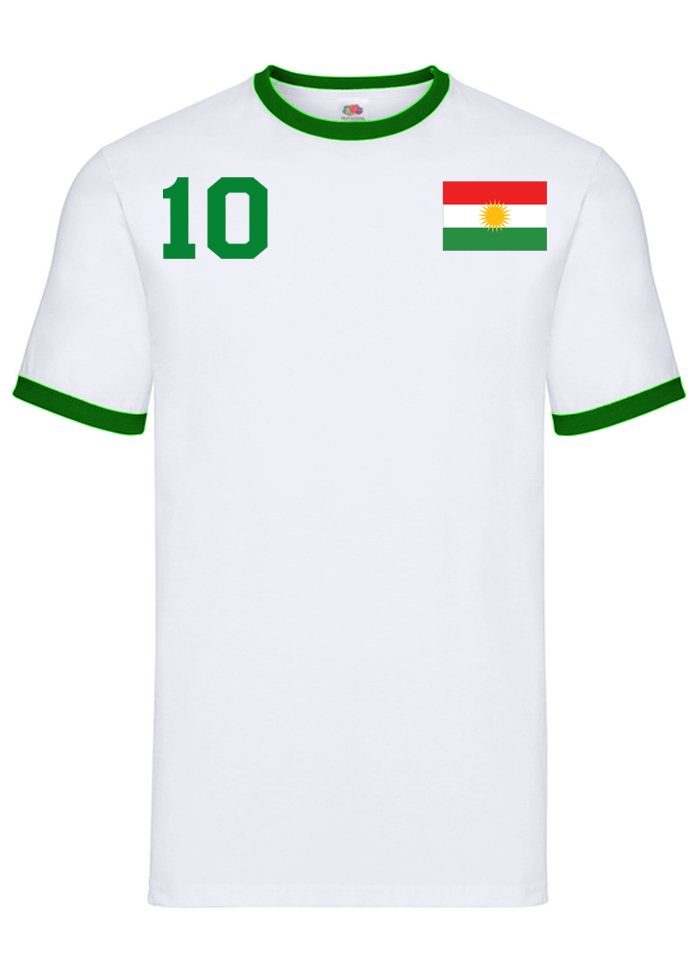 Blondie & Handball Sport Herren T-Shirt Kurdistan Meister Fußball Brownie Trikot WM