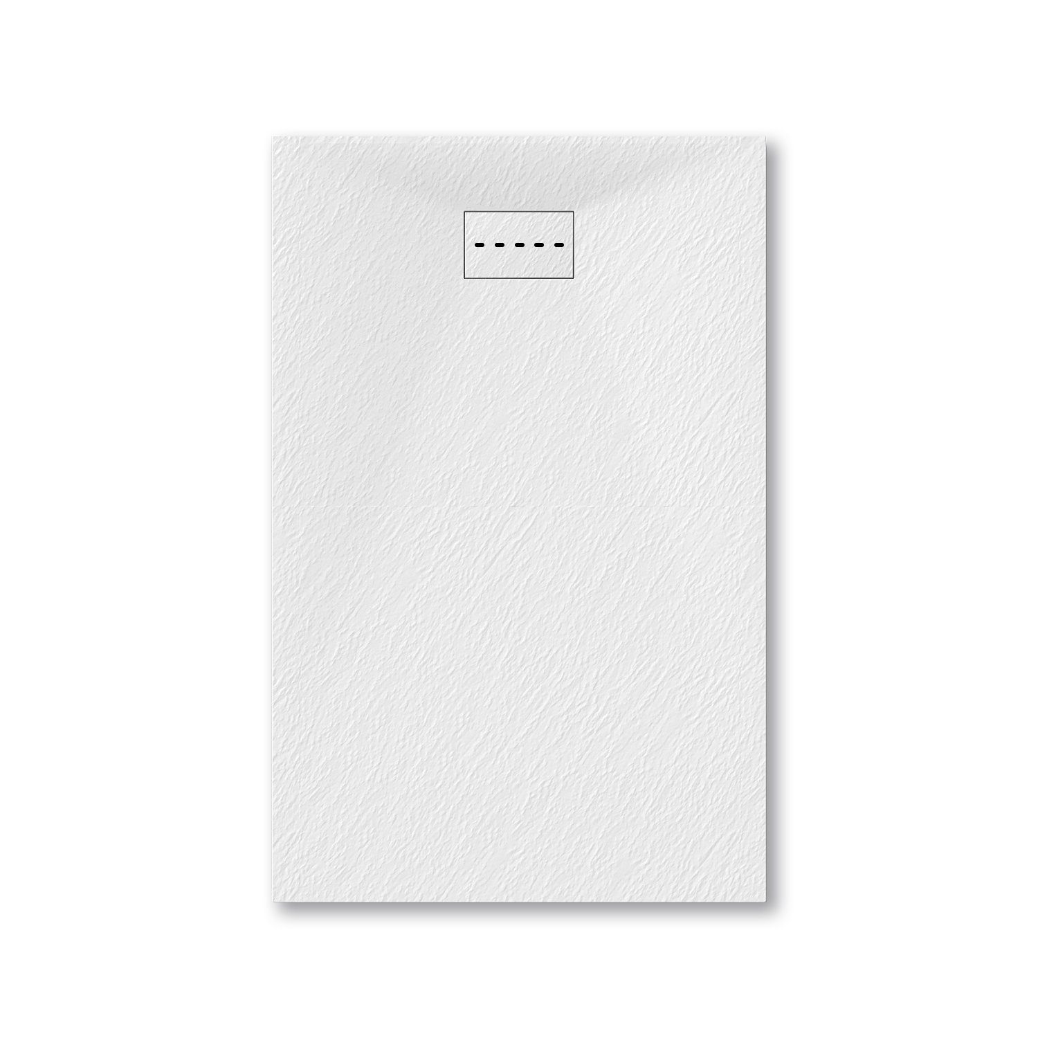 SONNI Duschwanne Schieferoptik, SMC, Duschtasse, Weiß, mit Siphon,100-160cm günstig online kaufen