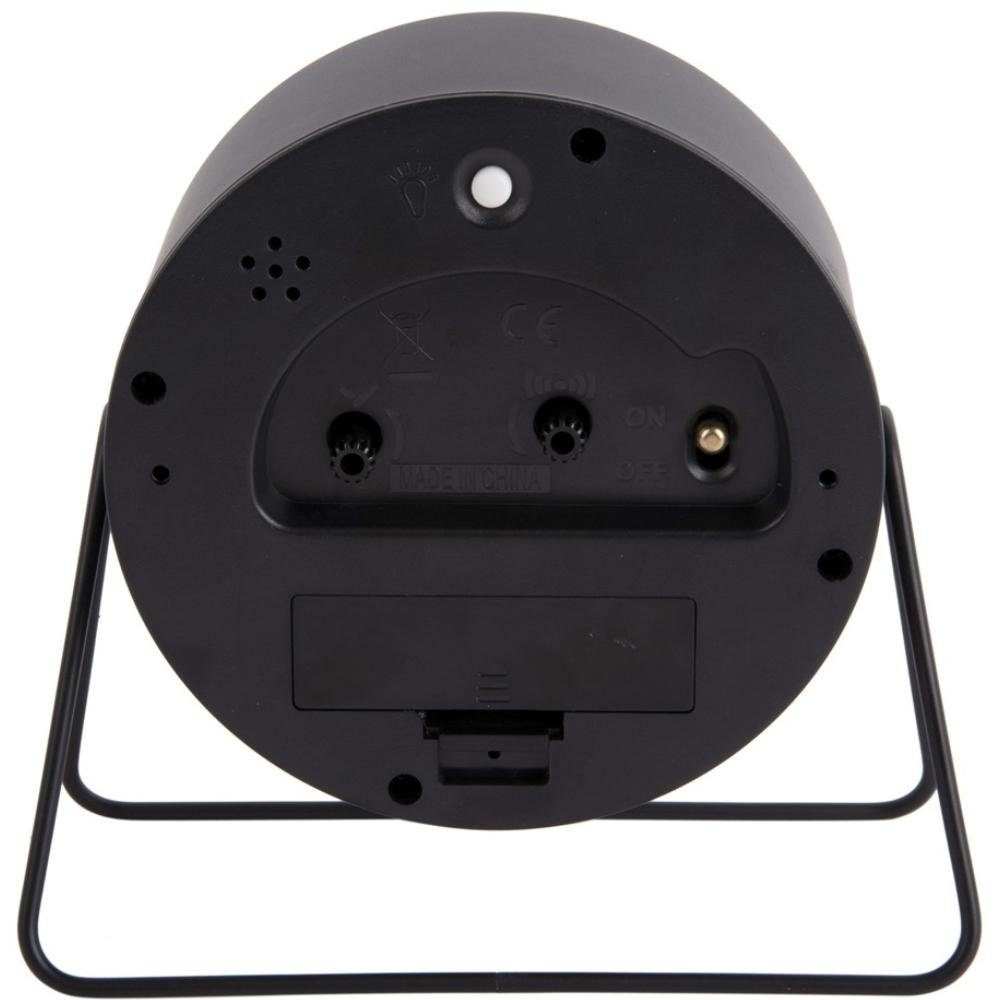 Karlsson Uhr Wecker Stark Iron Matt Black