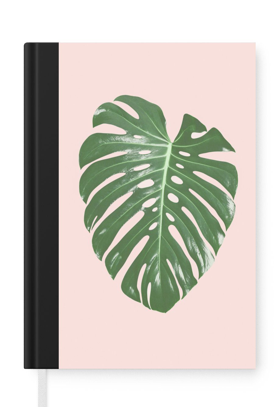 Pflanze Journal, Seiten, Haushaltsbuch Notizbuch Natur Merkzettel, - 98 Rosa - MuchoWow Notizheft, - A5, Blatt, - Tagebuch, Grün