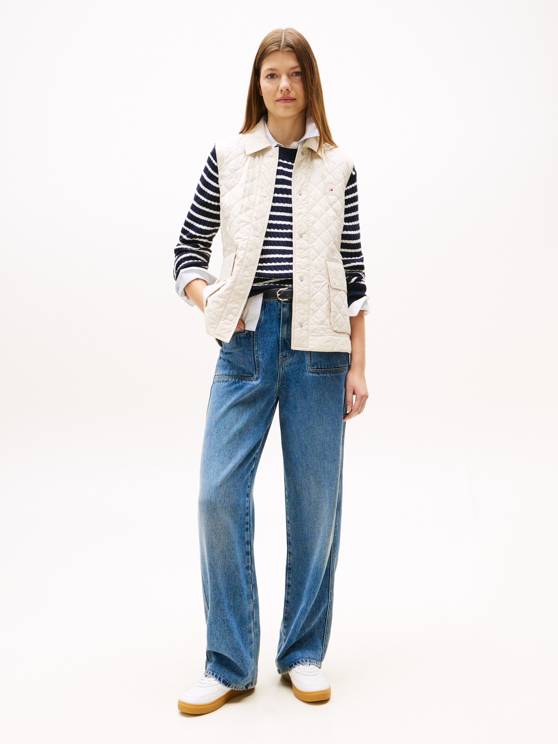 Tommy Hilfiger Steppweste PADDED NYLON SLIM QUILTED VEST günstig online kaufen