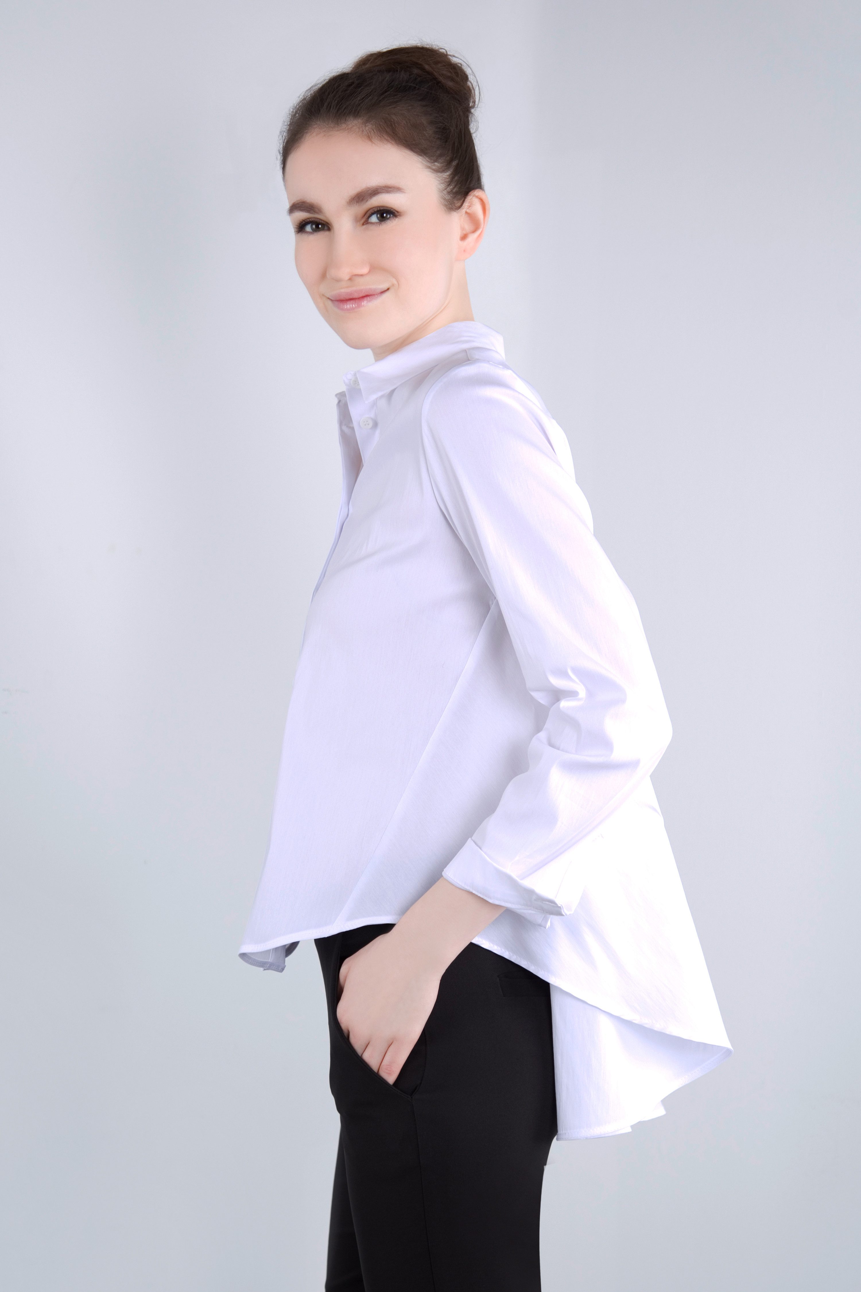Klassische Bluse IMP-C ED4BBE