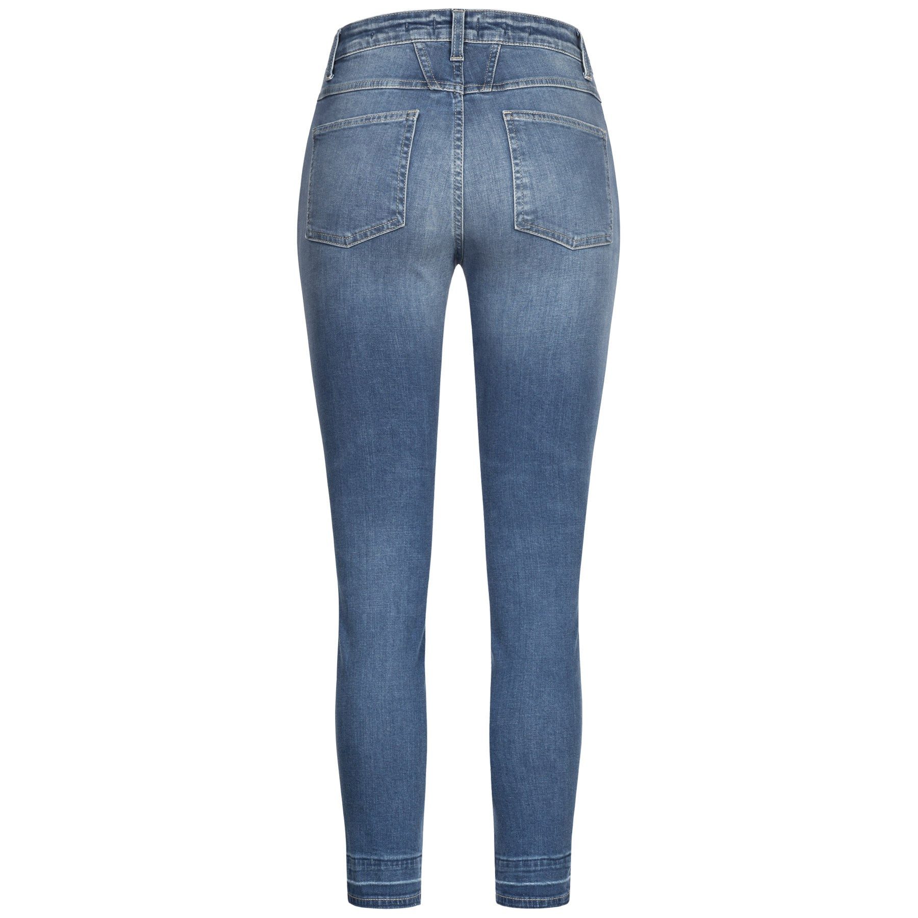 CLOSED Skinny-fit-Jeans CLOSED Jeans SKINNY PUSHER High Waist - Mid Blue