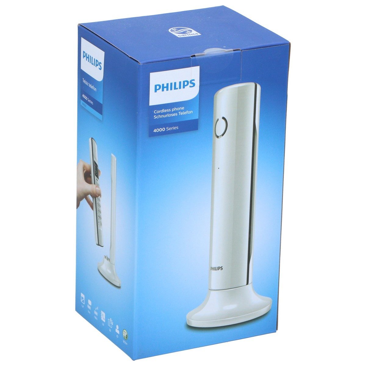Philips Philips Telefon Linea M4501W/01 - Festnetztelefon Schnurlos Schnurloses DECT-Telefon