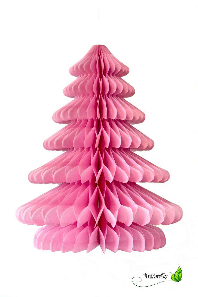 Creativery Papierdekoration, Papier Weihnachtsbaum 26cm