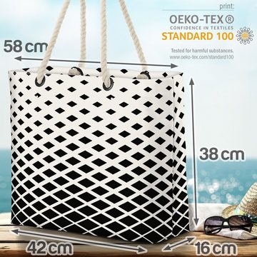VOID Strandtasche (1-tlg), Halbton Schattierung Beach Bag geometrisch hipster Dreieck abstrakt art deco