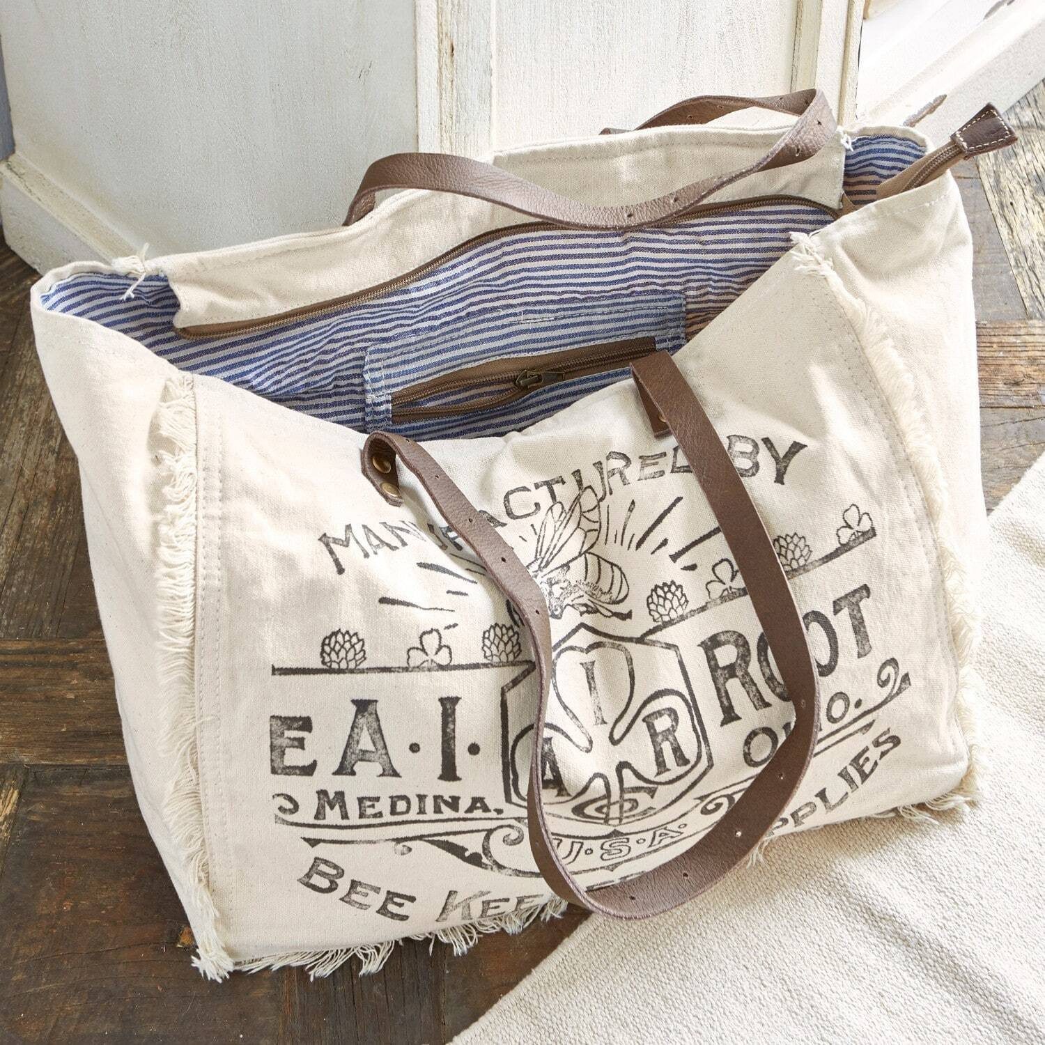 Mirabeau Handtasche Tasche Cloe creme/braun – Bild 3 von 5