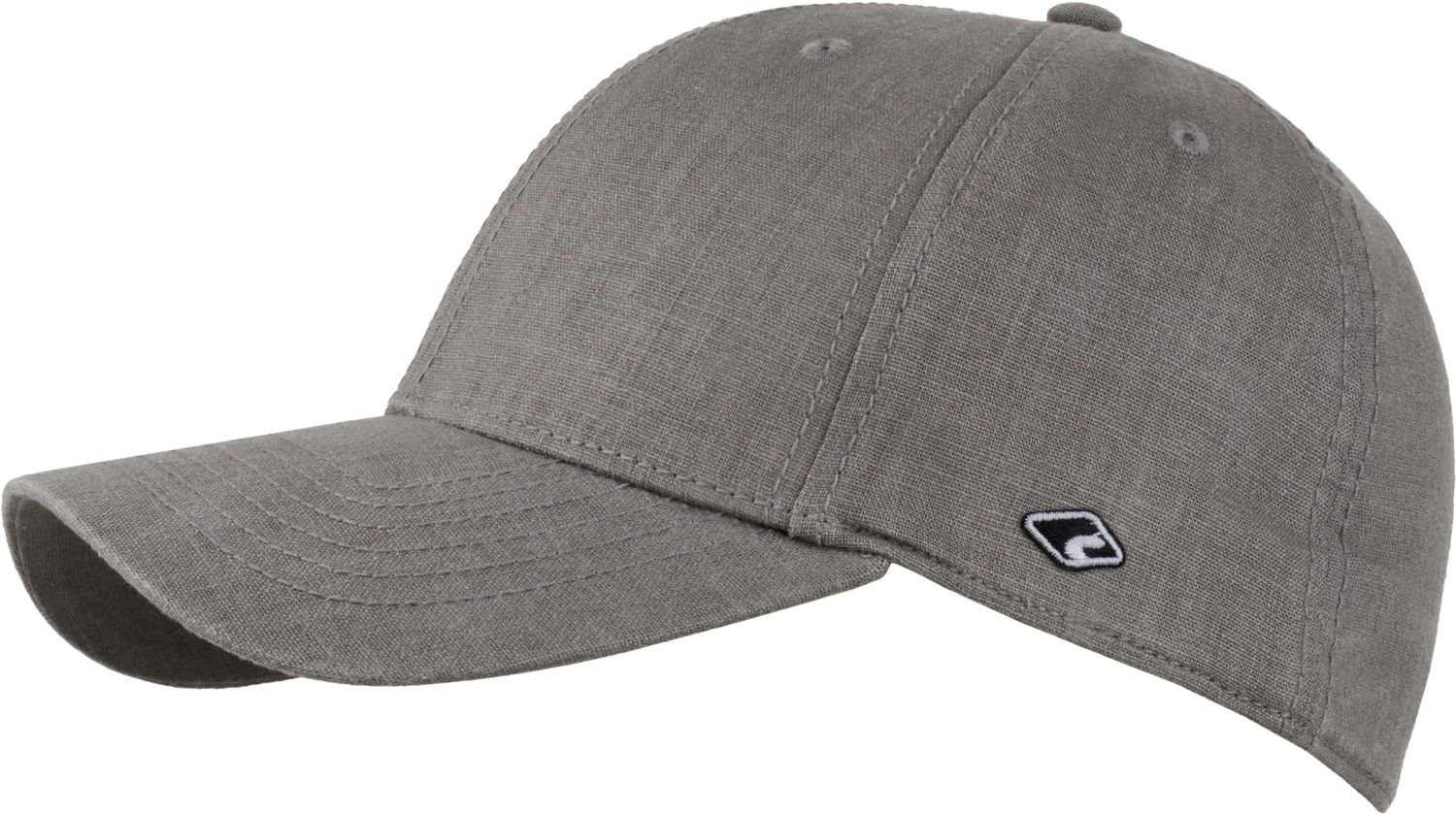 chillouts Baseball Cap elastische Kappe aus Leinen & Baumwolle 21-grey