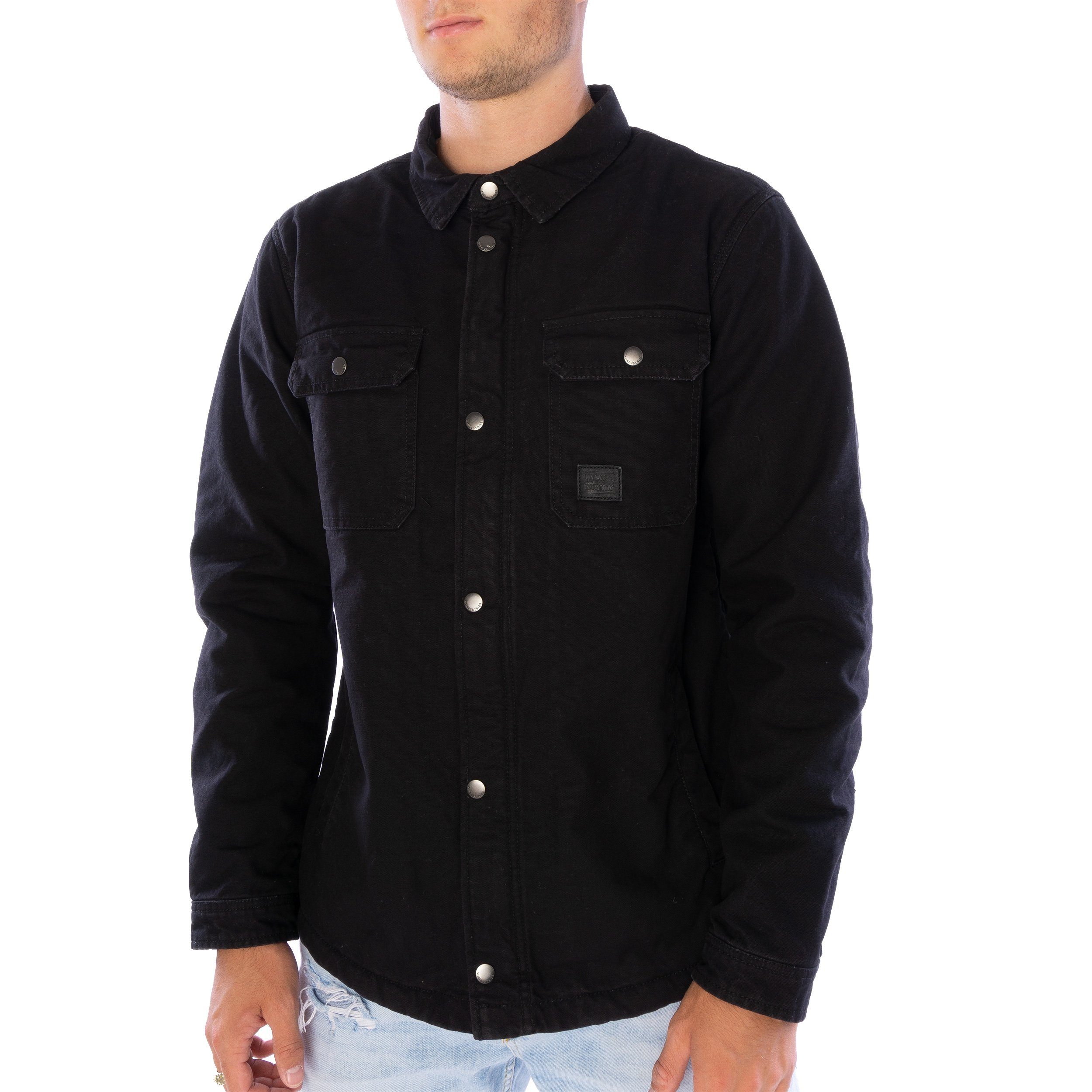 Winterjacke Jacke Vintage Dean sherpa, G XXL, F black