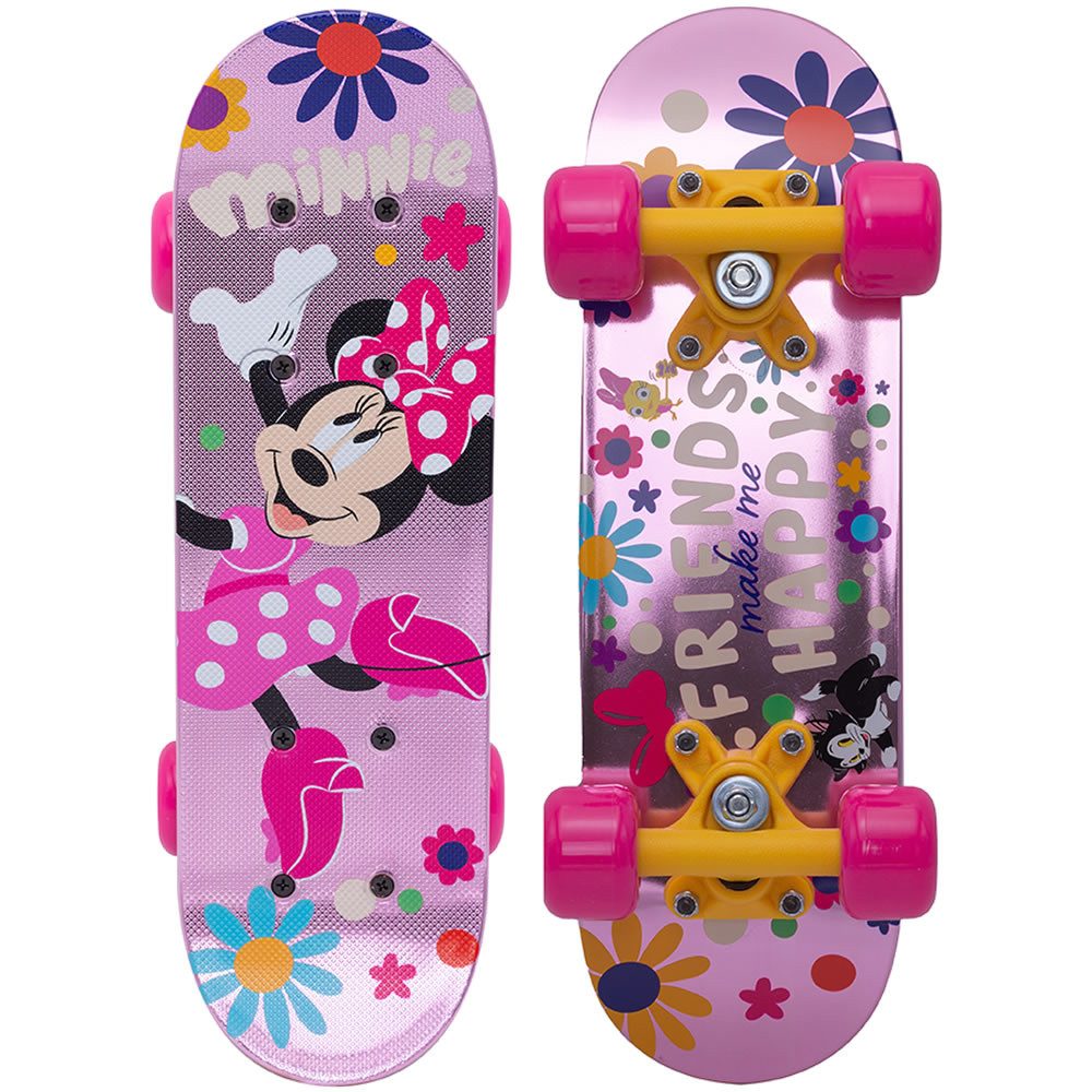 Seven Polska Miniskateboard Kinder Skateboard Board Funboard 42 cm, rutschfeste Oberfläche, hochwertig und strapazierfähig