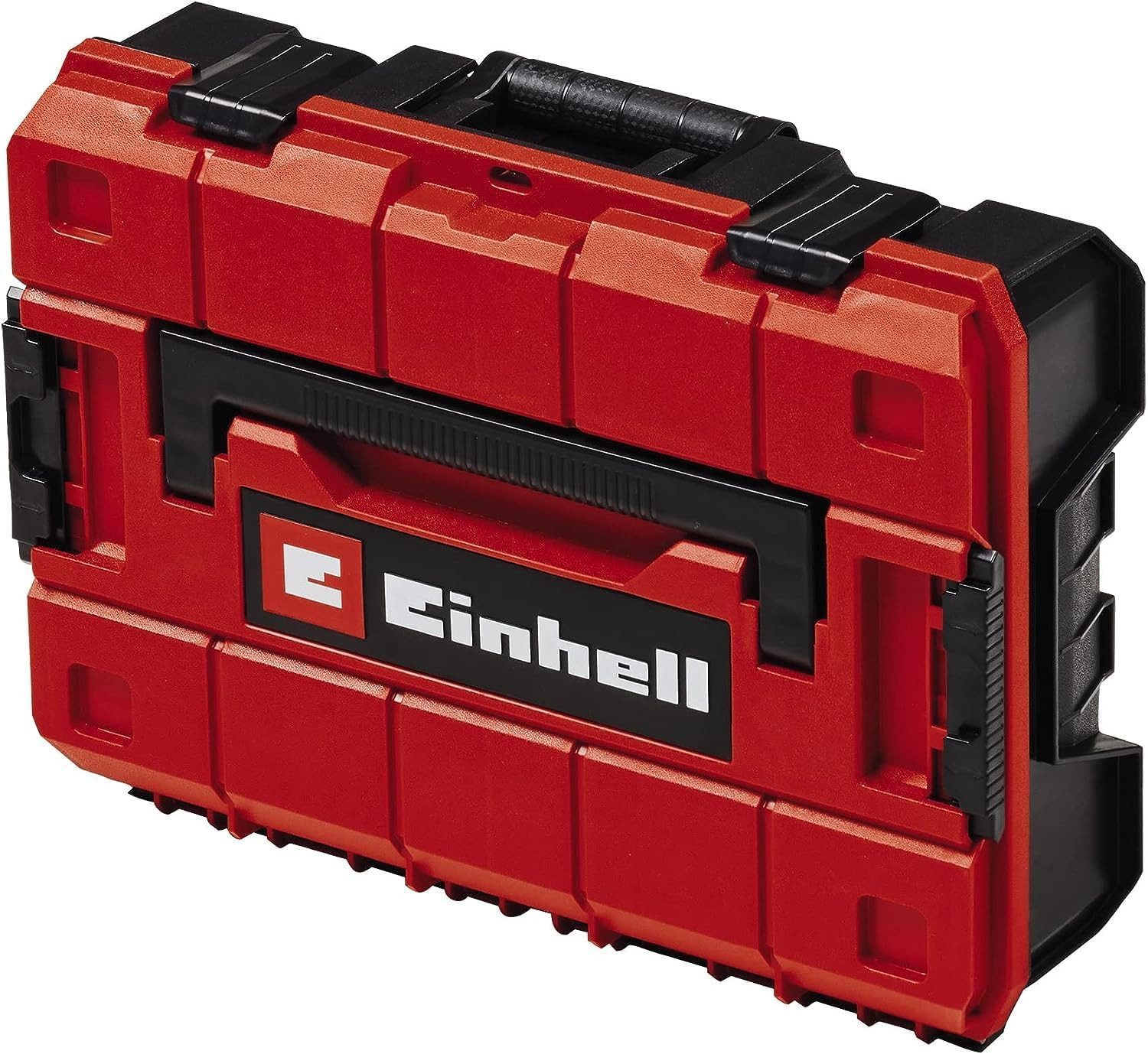 Einhell Werkzeugkoffer E-Case S-F Systemkoffer stapelbar, inkl. Schaumstoffeinlage