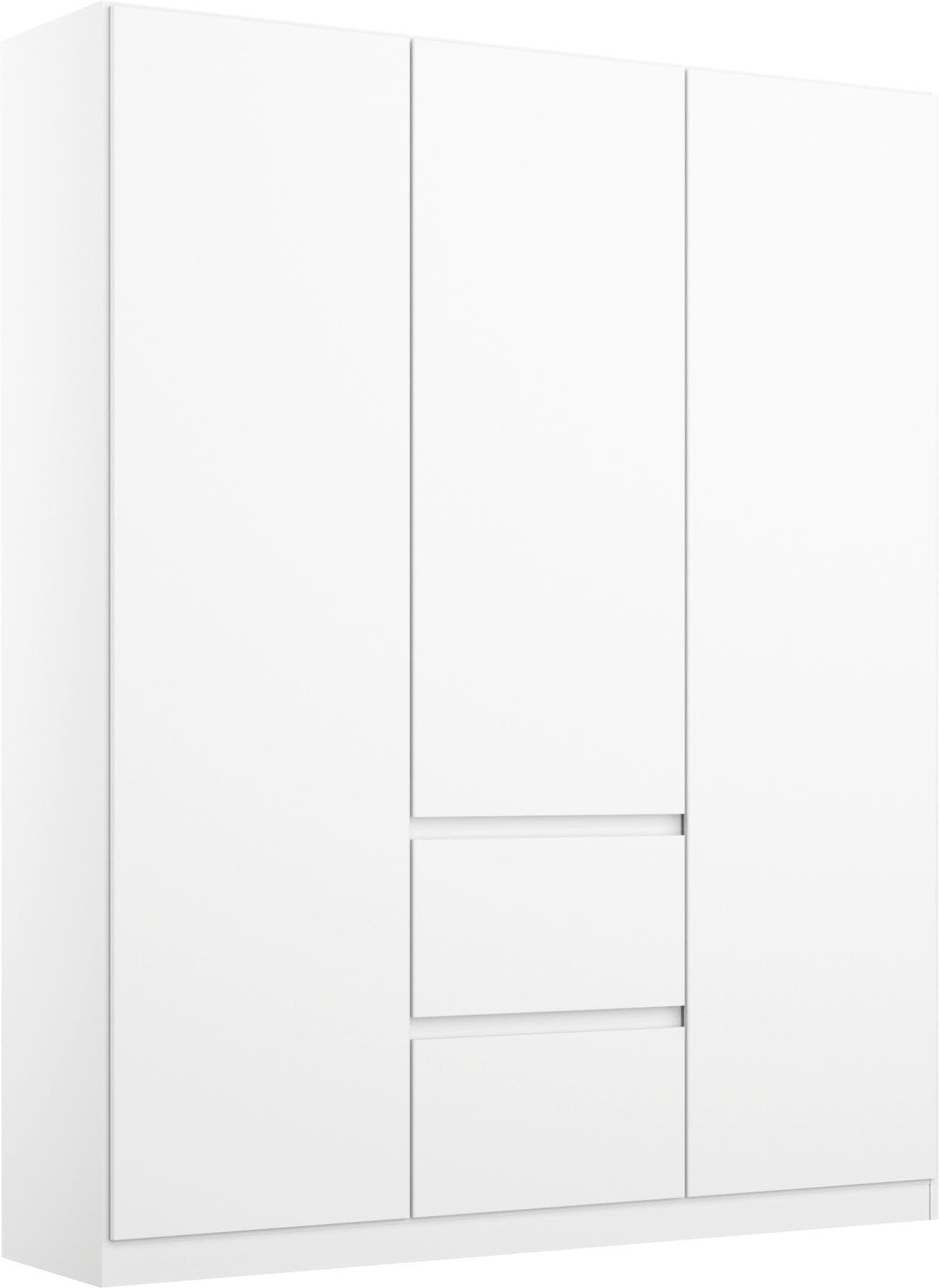 rauch Schrank-Set Kleiderschrank Schrank Garderobe Wäscheschrank Ankleide NIDDA, (Set, Größe 253x208 cm), grifflose Front sowie Push-to-Open Funktion MADE IN GERMANY