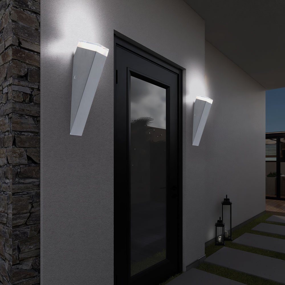 EGLO Außen-Wandleuchte, inklusive, Fackel Leuchtmittel Wandleuchte Außenwandlampe Wandlampe