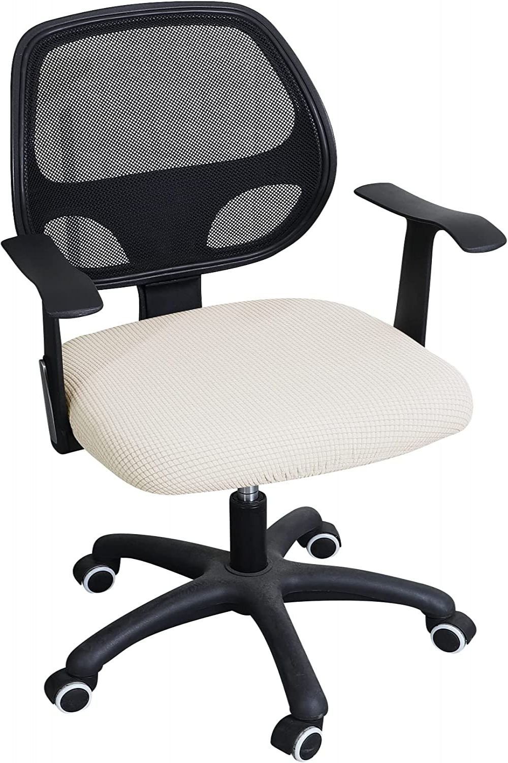 Stuhlhusse Sitzbezüge für Bürostuhl, Jormftte abnehmbar, waschbar