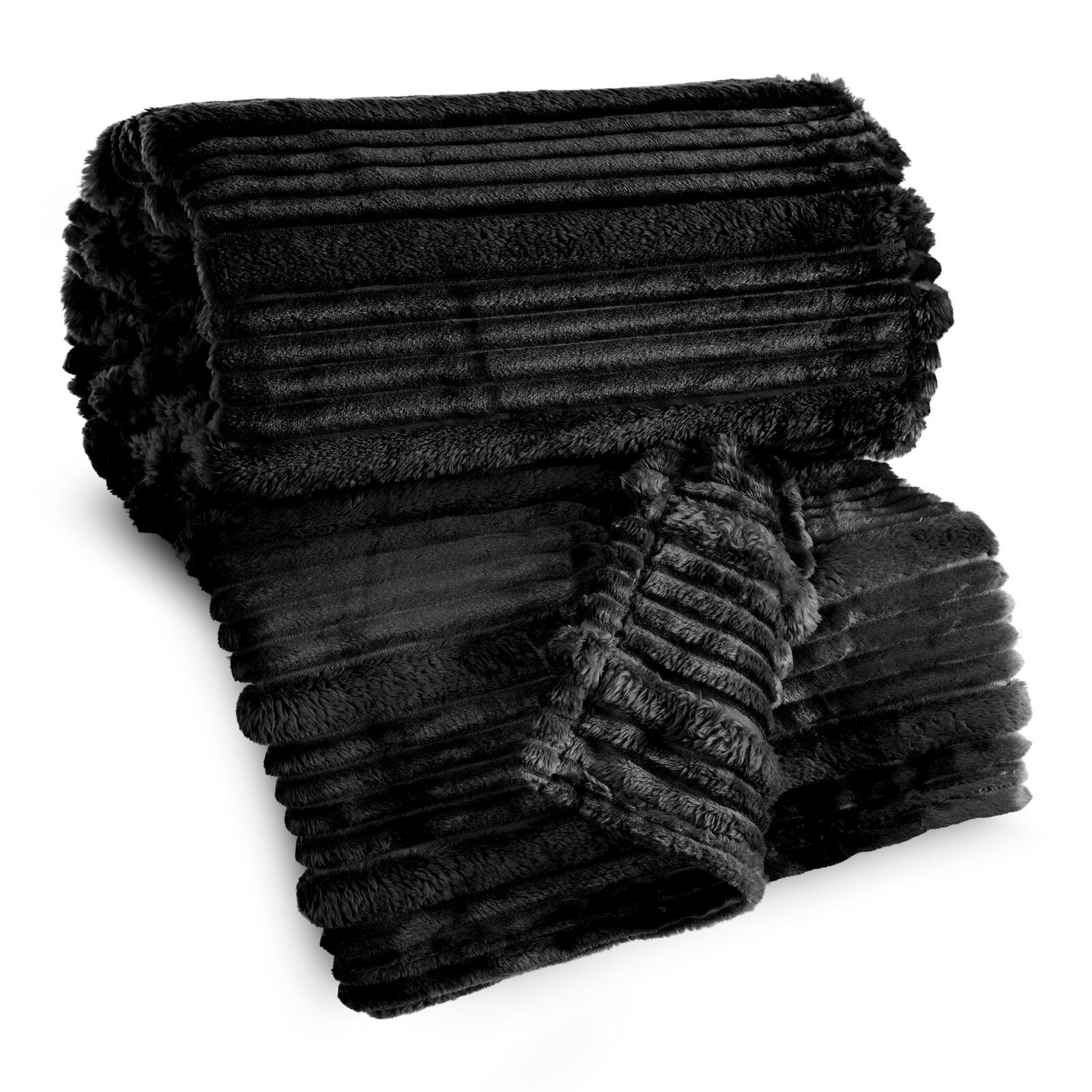 Wohndecke NINA, Eurofirany, Kuscheldecke mit Streifen-Steppung Gestreifte D günstig online kaufen