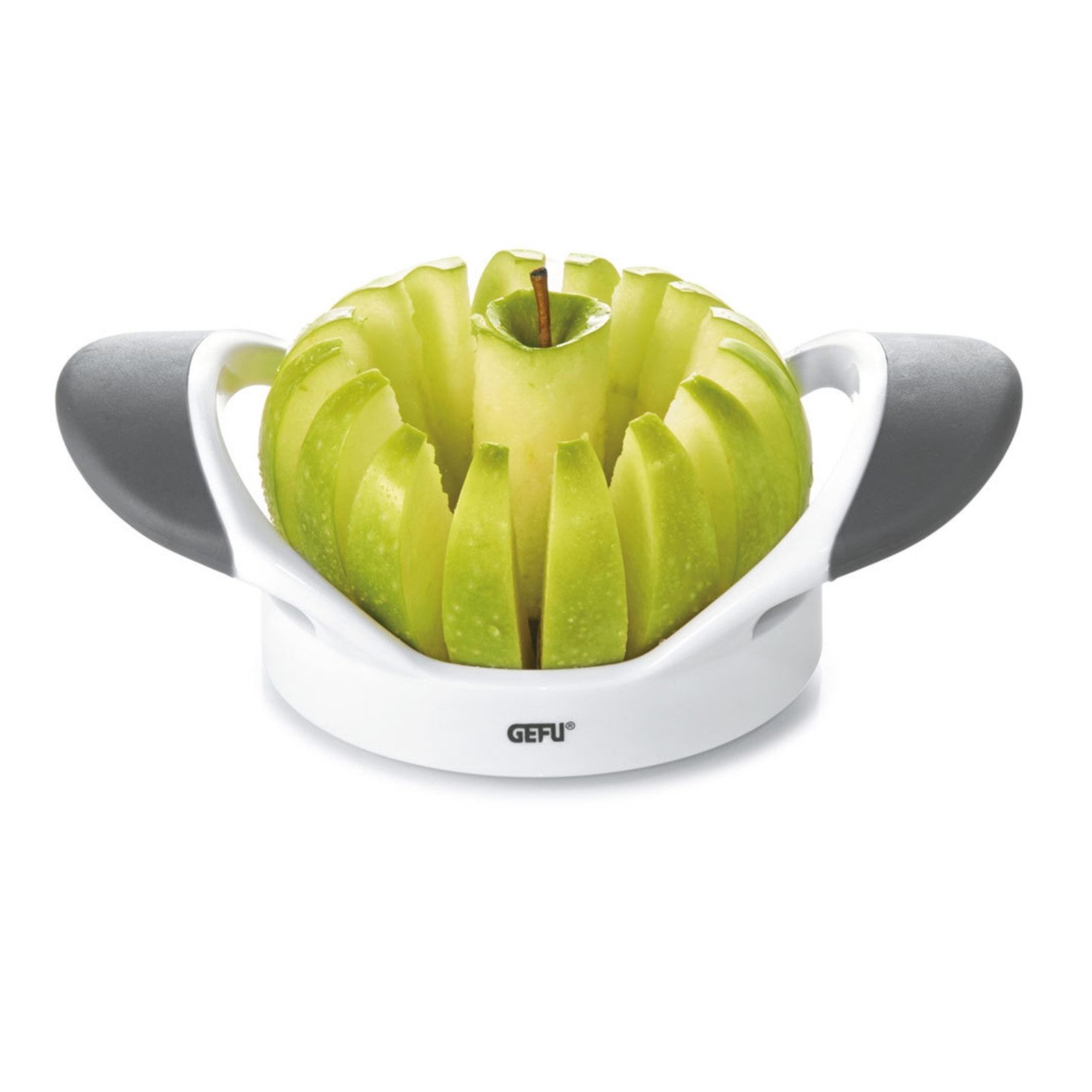 GEFU Obstschneider Apfelteiler Parti, (1-tlg), Obstteiler Apfelschneider Birnenschneider