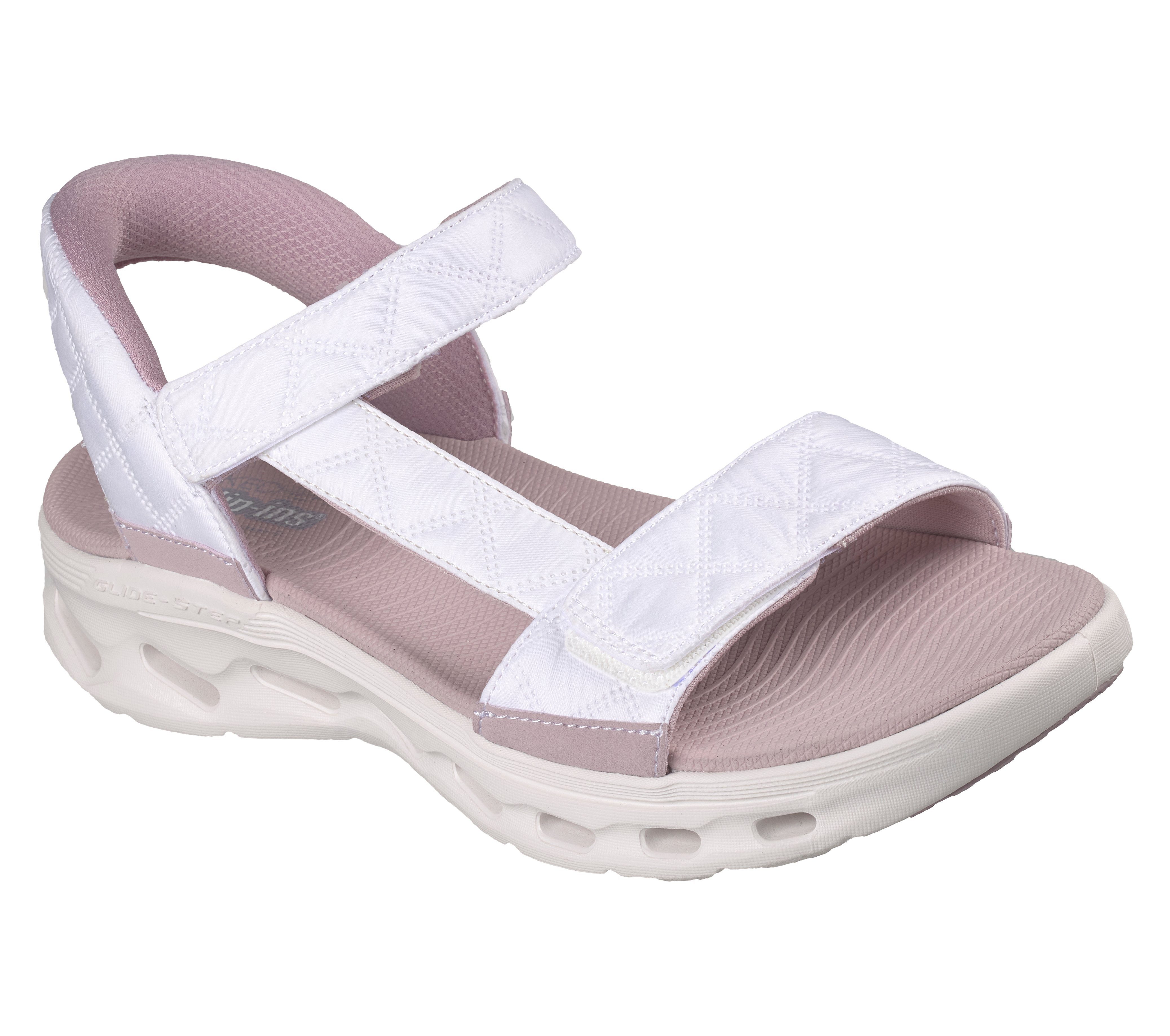 Skechers GO WALK GLIDE-STEP 2.0 SANDAL-JADA Sandale Sommerschuh, Klettschuh, Sandalette mit sportiver Sohle