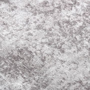 Teppich Teppich Waschbar Grau 120x180 cm Rutschfest, vidaXL, Rechteckig