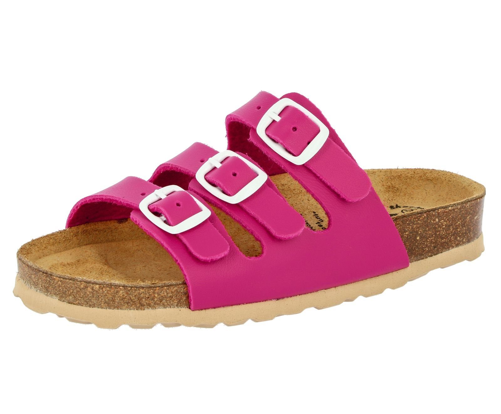 Lico Bioline Pantoletten Mädchen BIOLINE KIDS pink 33 Pantolette