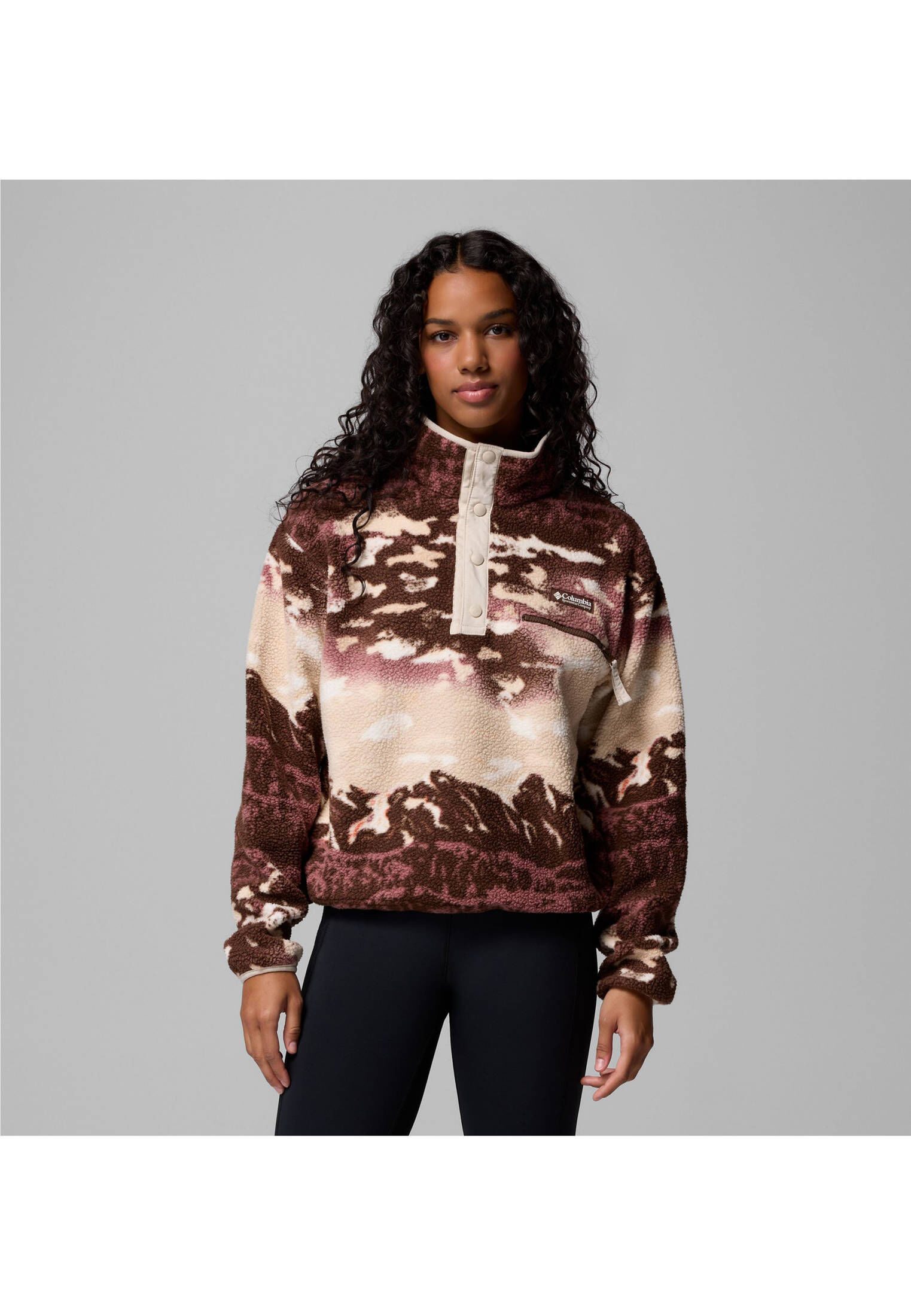 Columbia Sweatshirt Damen Sherpa-Fleece-Sweater HELVETIA II günstig online kaufen