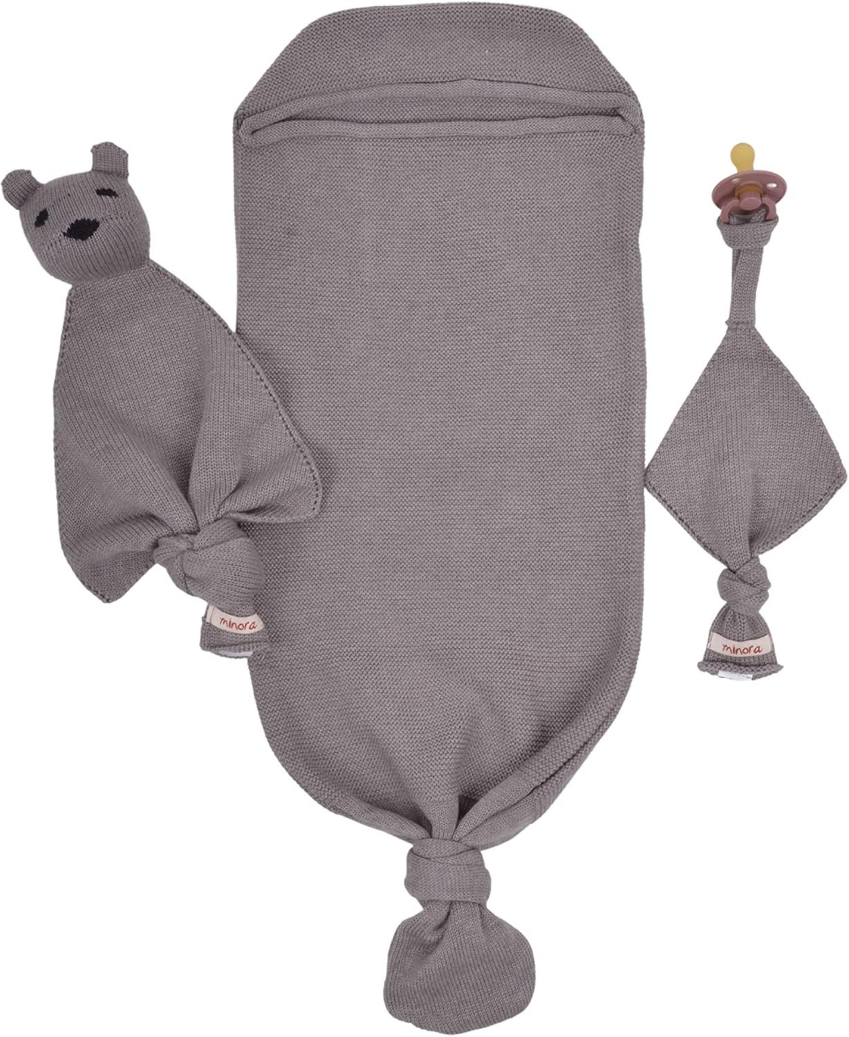 Babydecke Minora Baby Strickwaren Cocoon-Tedy Swaddle günstig online kaufen