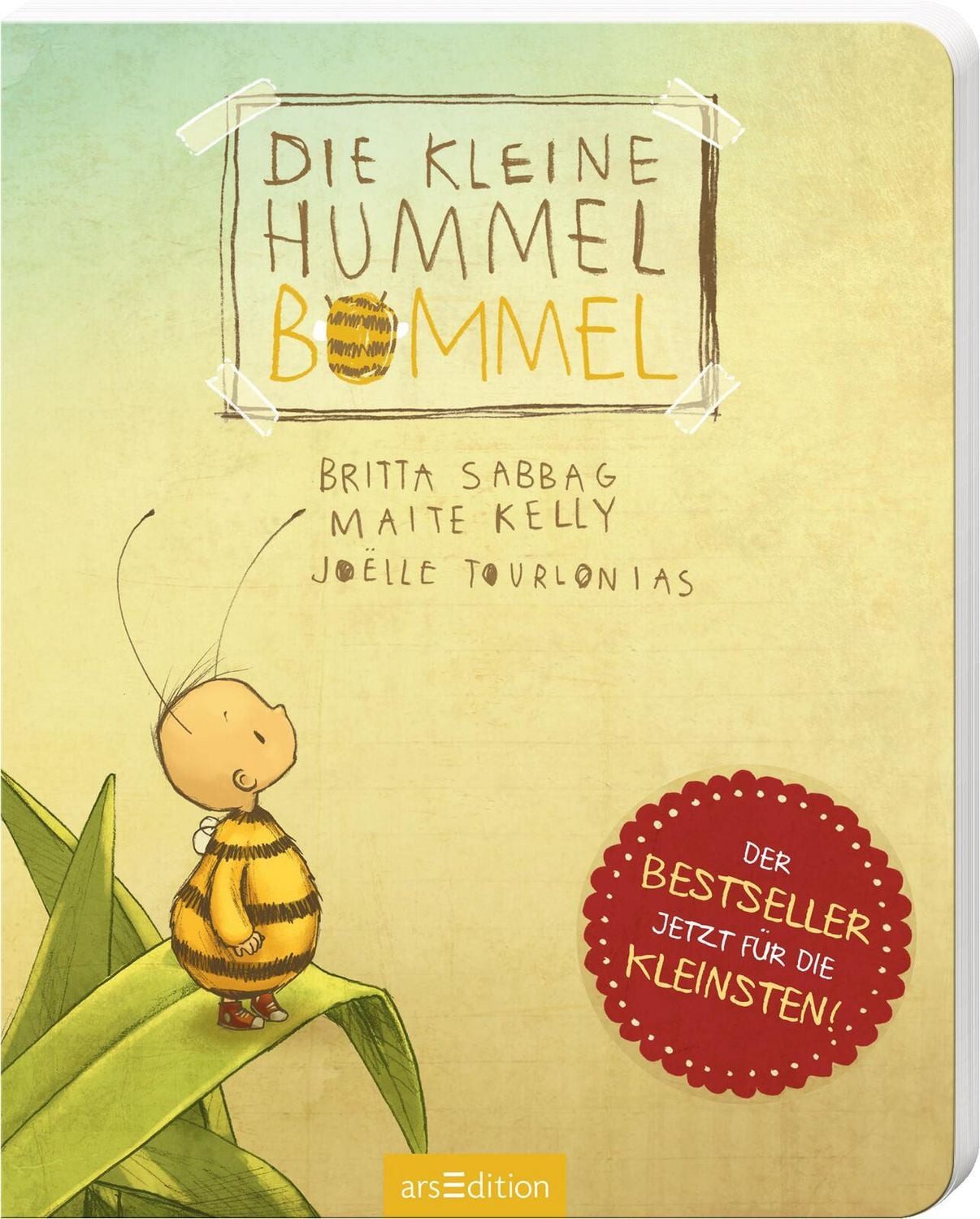 Die kleine Hummel Bommel (Pappbilderbuch) / Britta Sabbag, Maite Kelly