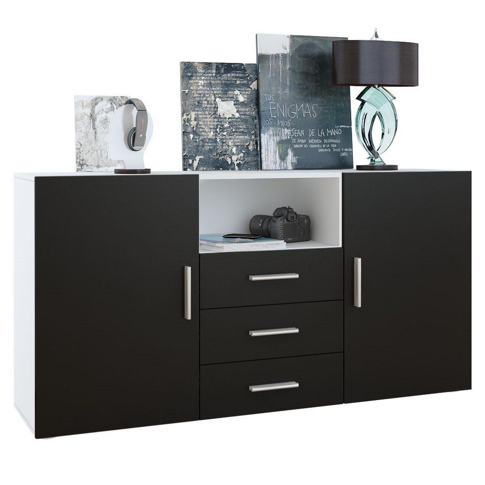 Vladon Sideboard Skadu (Kommode, mit 2 günstig online kaufen