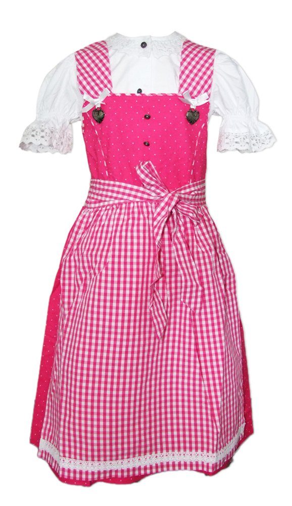 Dirndl Kinder Dirndl 'Michelle' 3-tlg. mit Bluse 52407