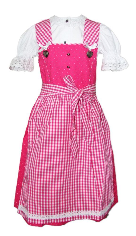 Isar-Trachten Dirndl Kinder Dirndl 'Michelle' 3-tlg. mit Bluse 52407