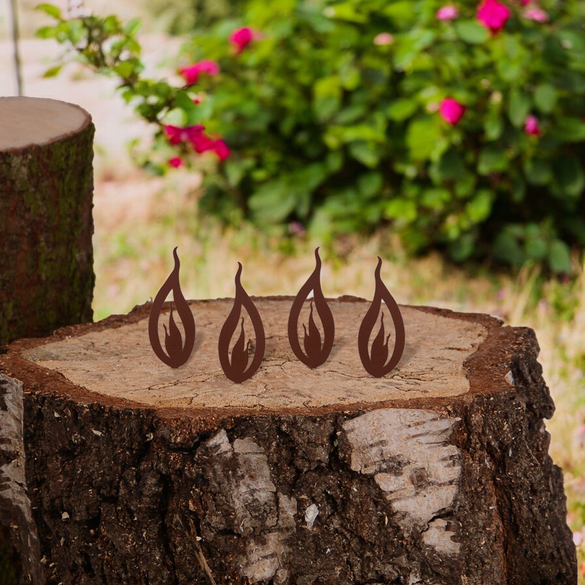UNUS GARDEN Gartenstecker Gartenstecker Roststecker 10er Set – Bild 2 von 5