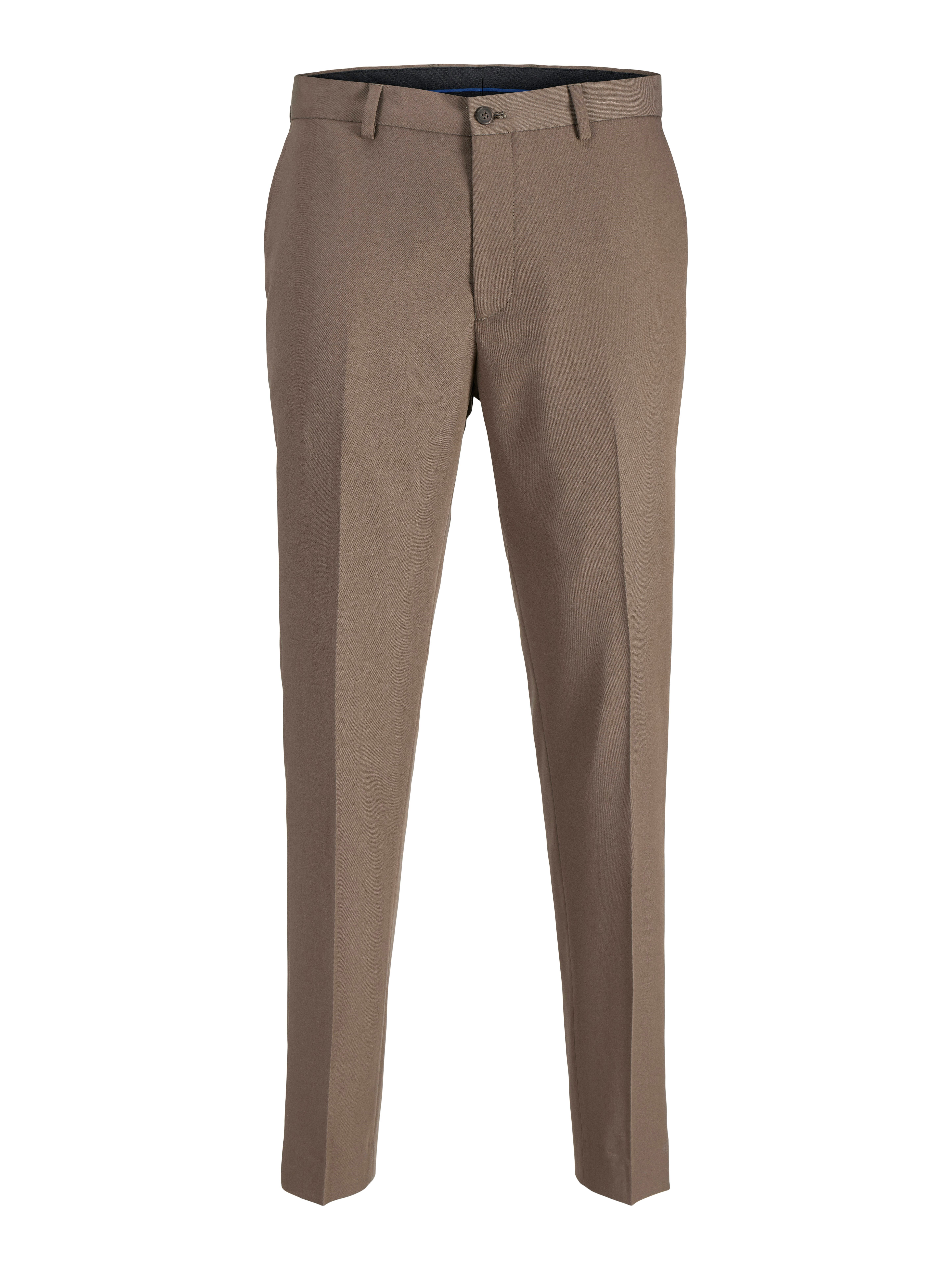 Jack & Jones Anzug JPRFRANCO Extra schmal, pflegeleicht, stilvoll mit fallendem Revers Materialmix, slim fit