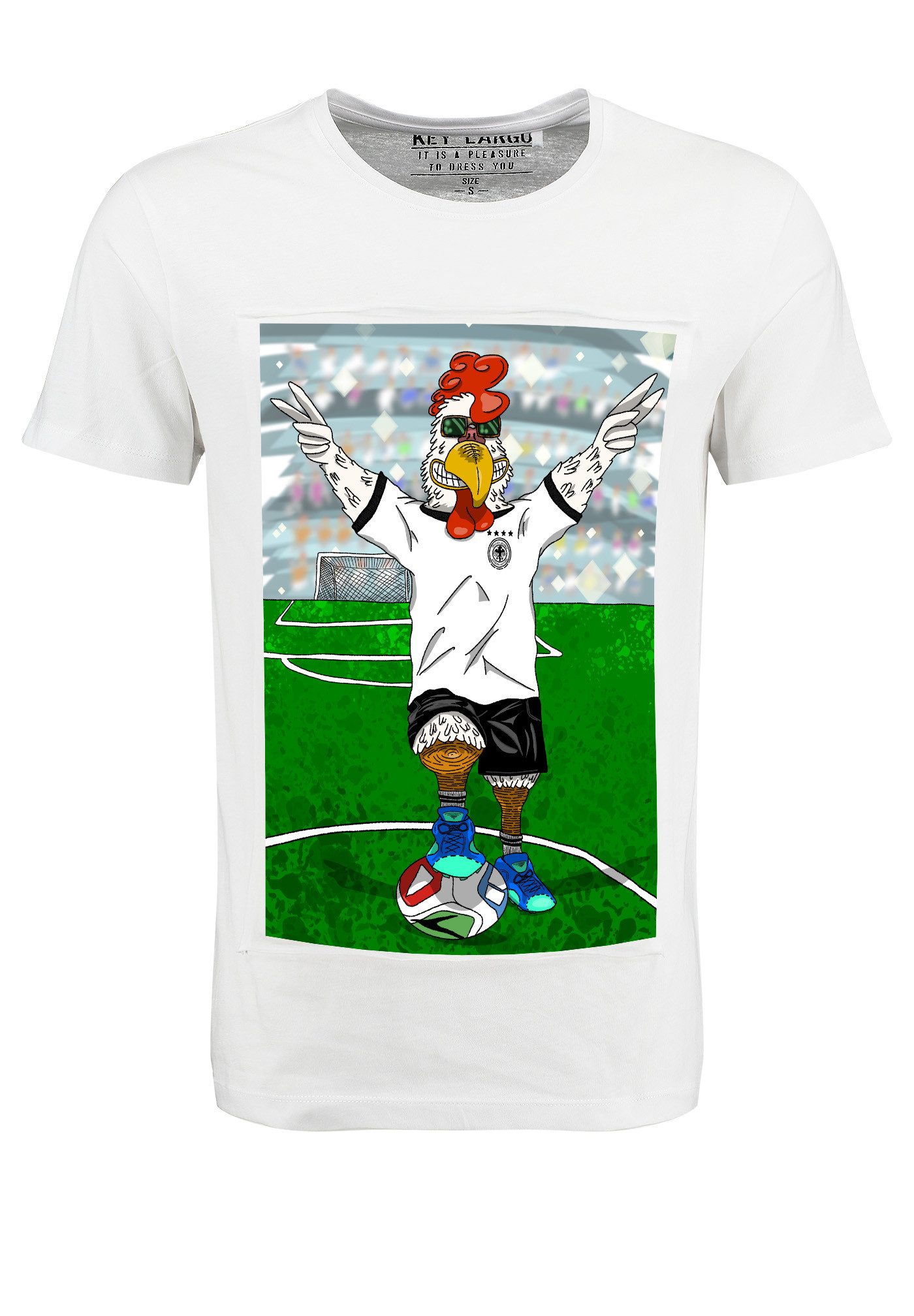 T-Shirt MT KLSUPPORTER CHICKEN round