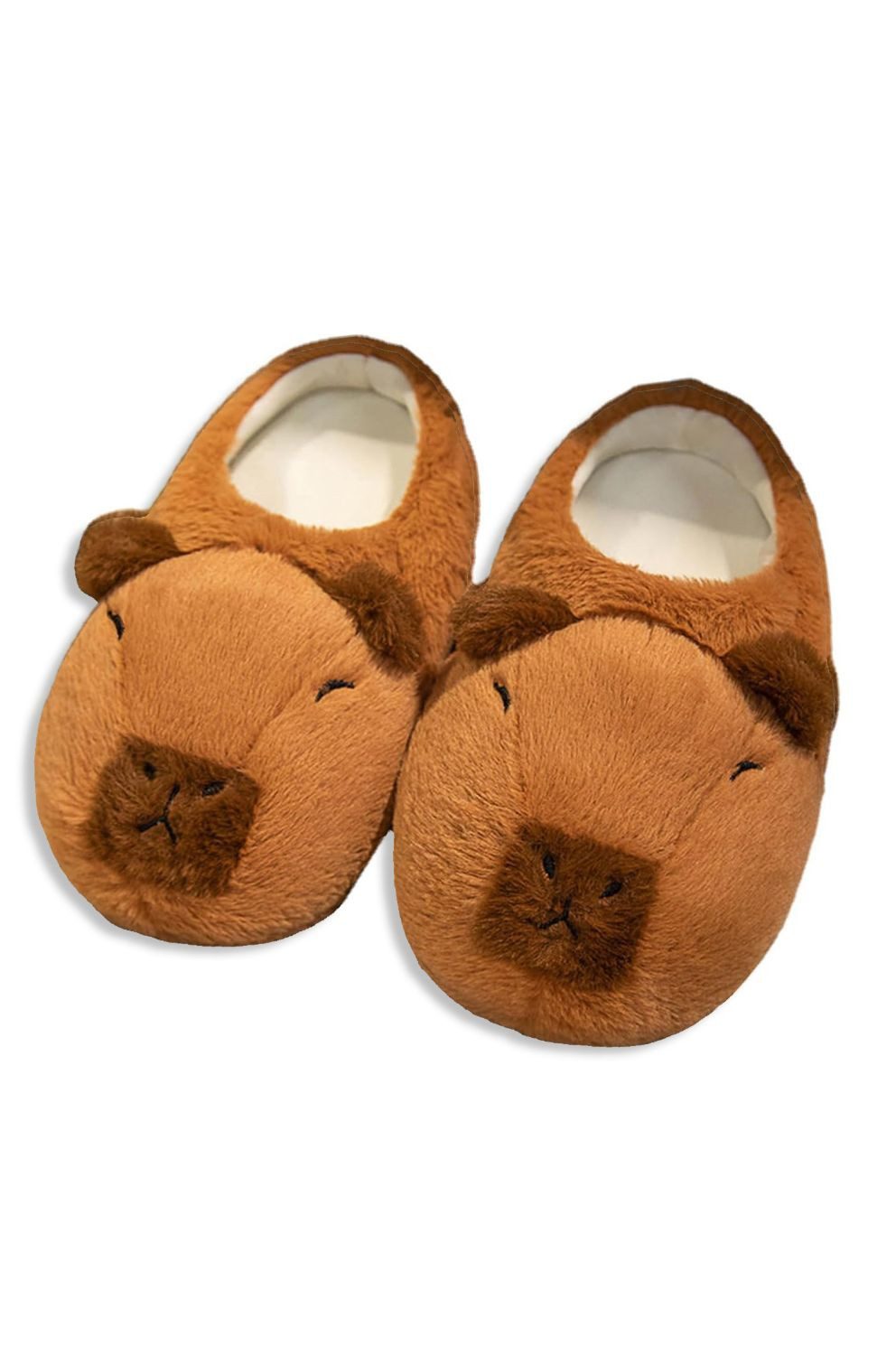 Corimori super weiche Capybara Slipper Plüsch Hausschuhe (Packung, Geschenk) Kuschelige Tierpantoffeln, Lustige Slipper, EU Größe 33-40