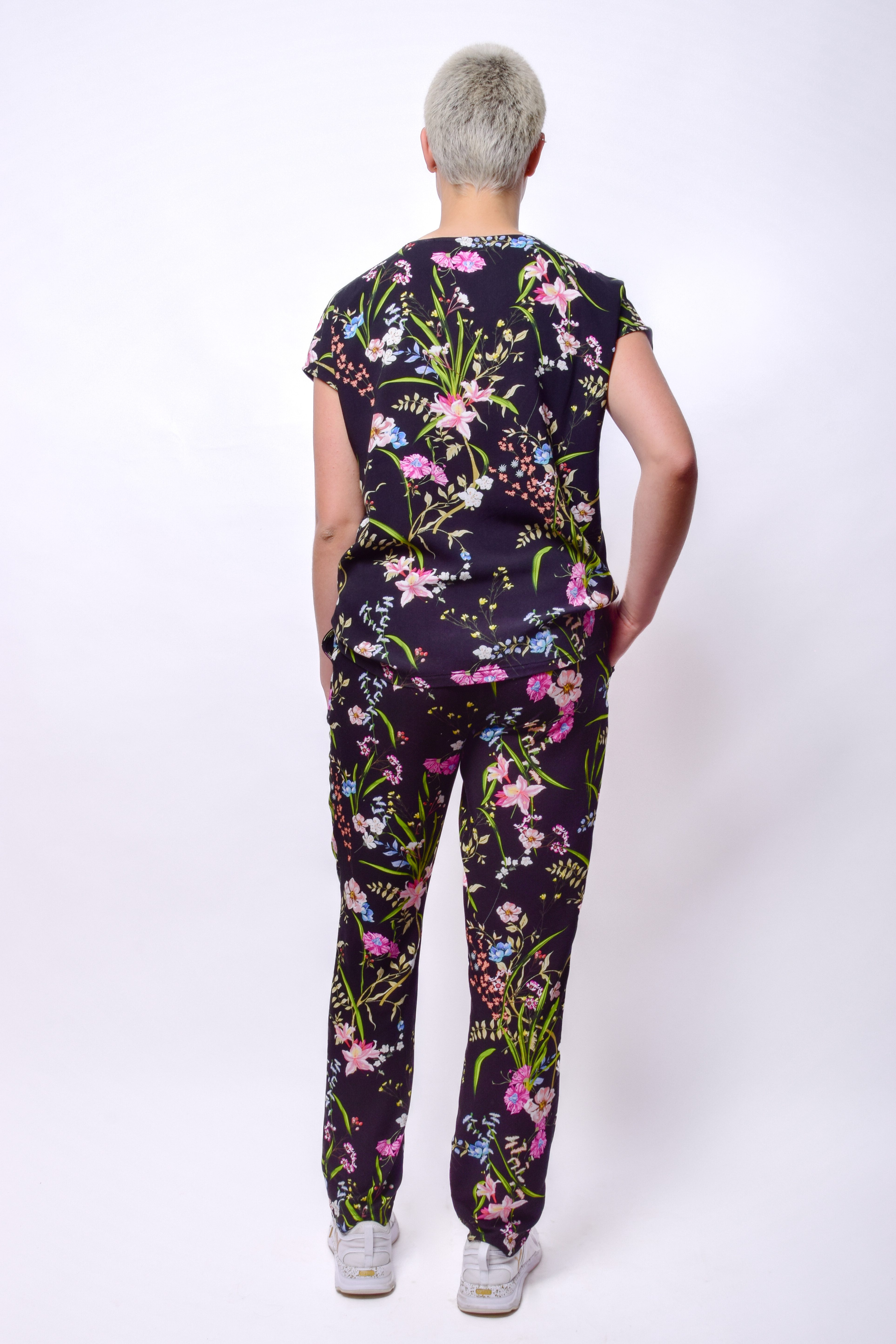 einfach Schön Stoffhose Cloe tropical