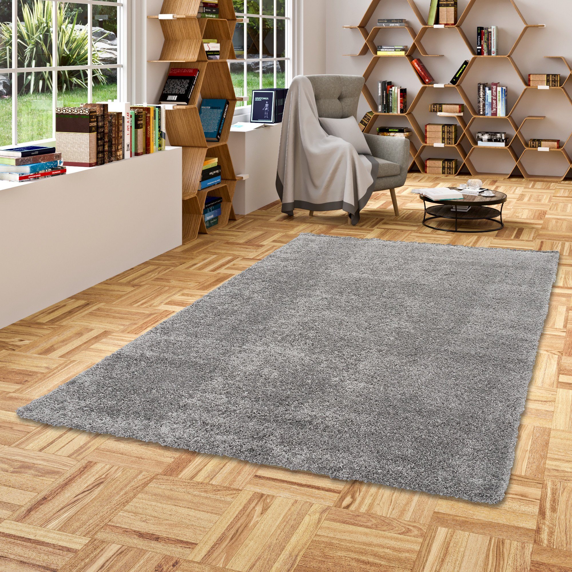 Pergamon Hochflor-Teppich Hochflor Langflor Teppich Aloha, günstig online kaufen