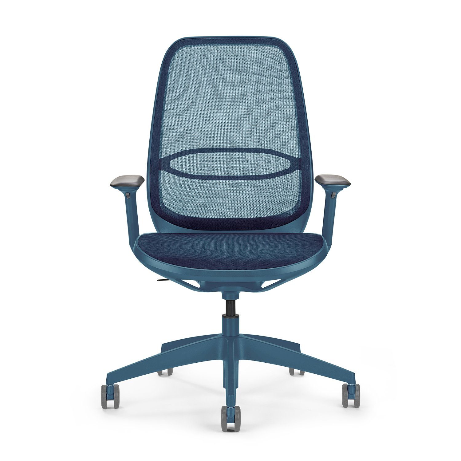 Design) sedus Drehstuhl und Netzmembran mit se:air: Gewichtsanpassung | blau Zeitloses (automatischer aus Mulitfunktionsarmlehnen, Lordosenstütze, und filigranes blau Bürostuhl