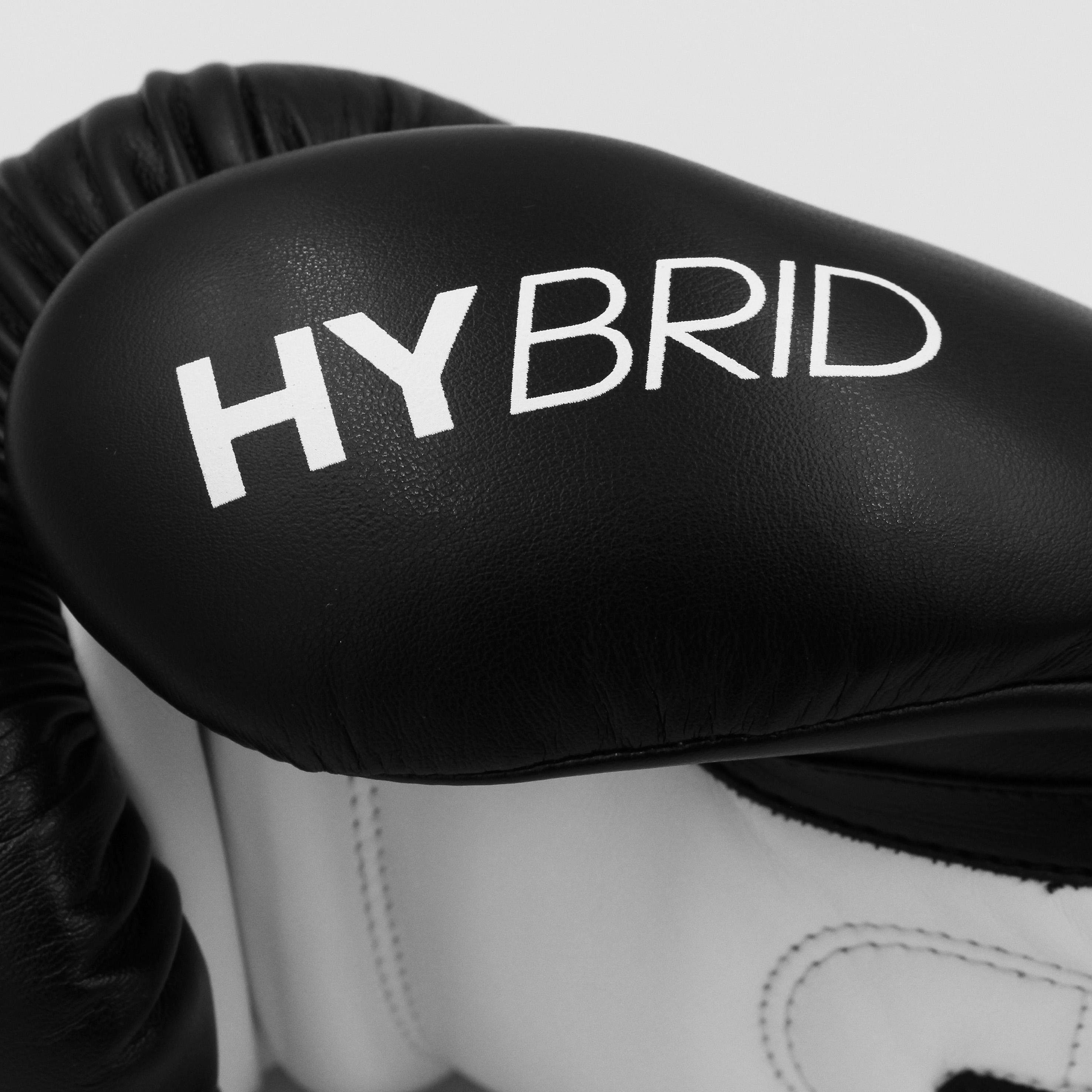 50 Performance schwarz/weiß adidas Boxhandschuhe Hyprid